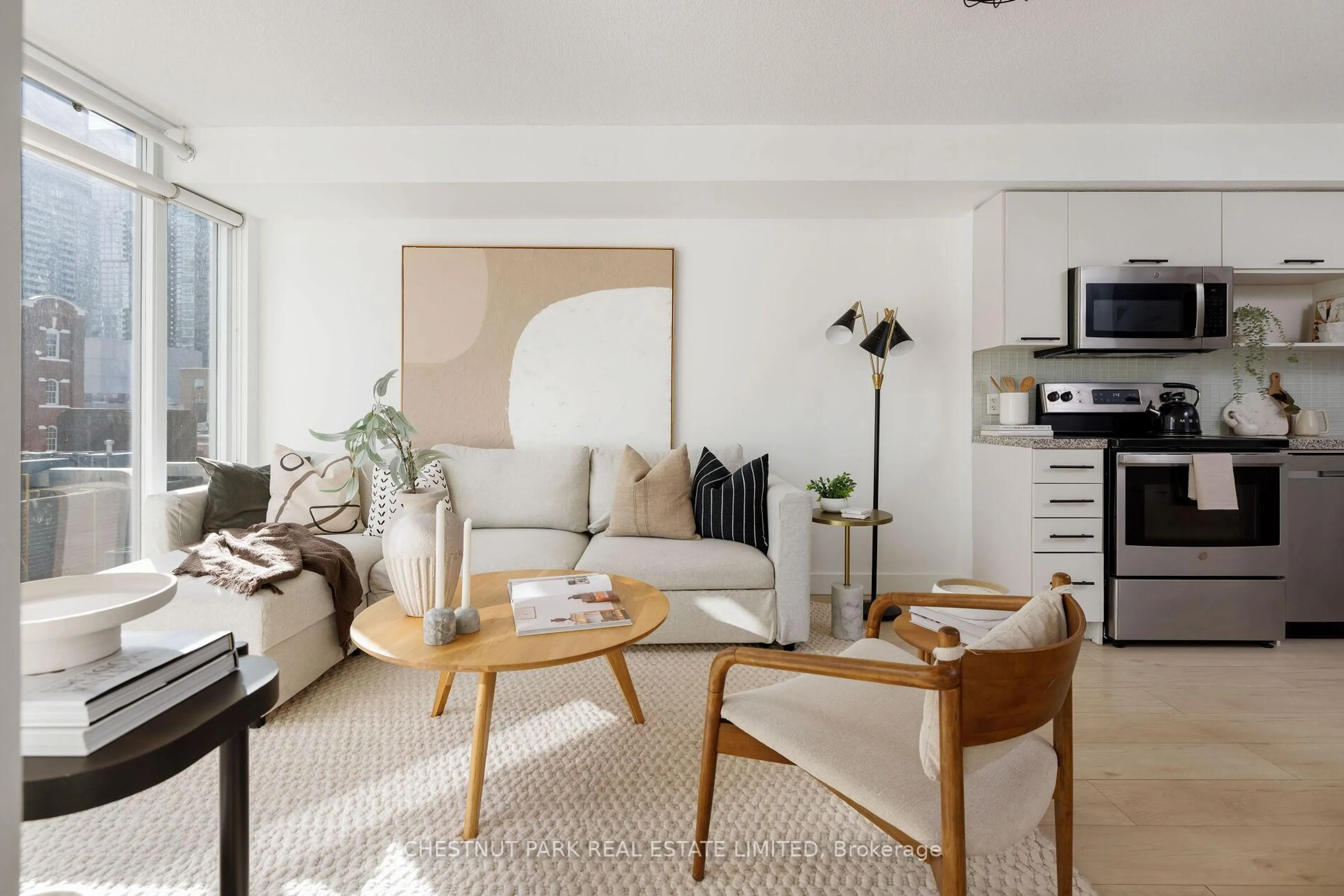 Living room with furniture, unknown for 21 Nelson St #501, Toronto Ontario M5V 3H9