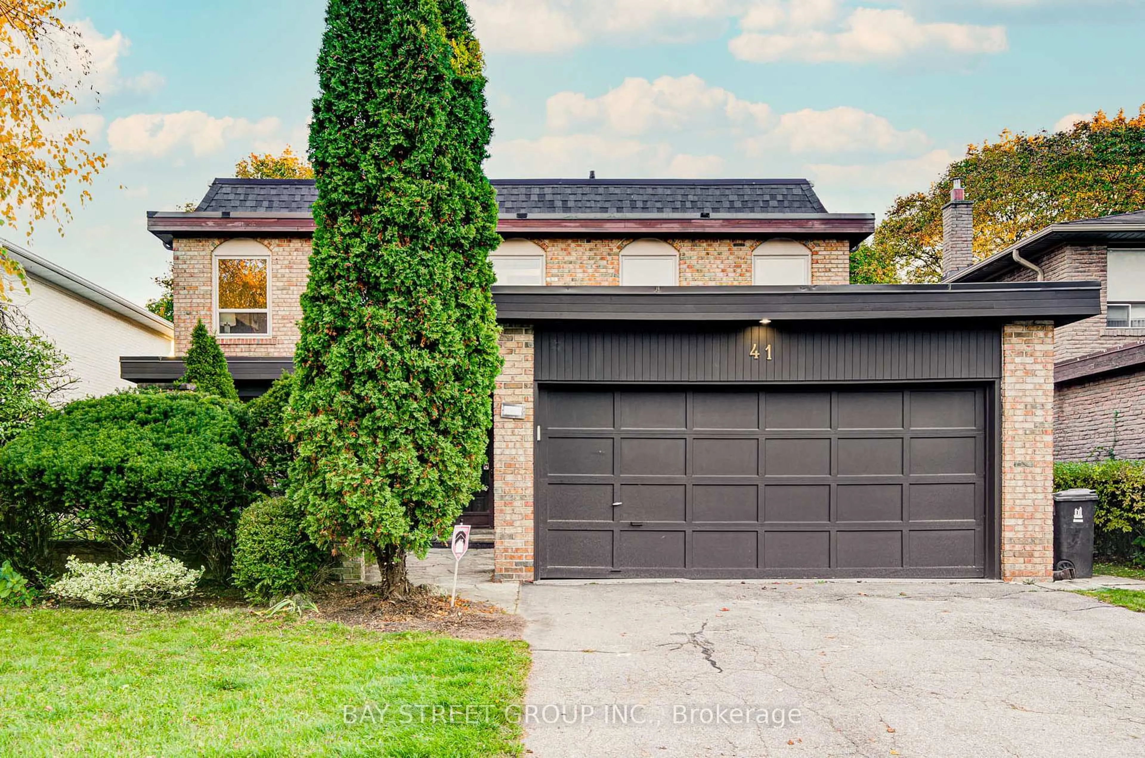 Home with brick exterior material, street for 41 Covewood St, Toronto Ontario M2M 2Z2