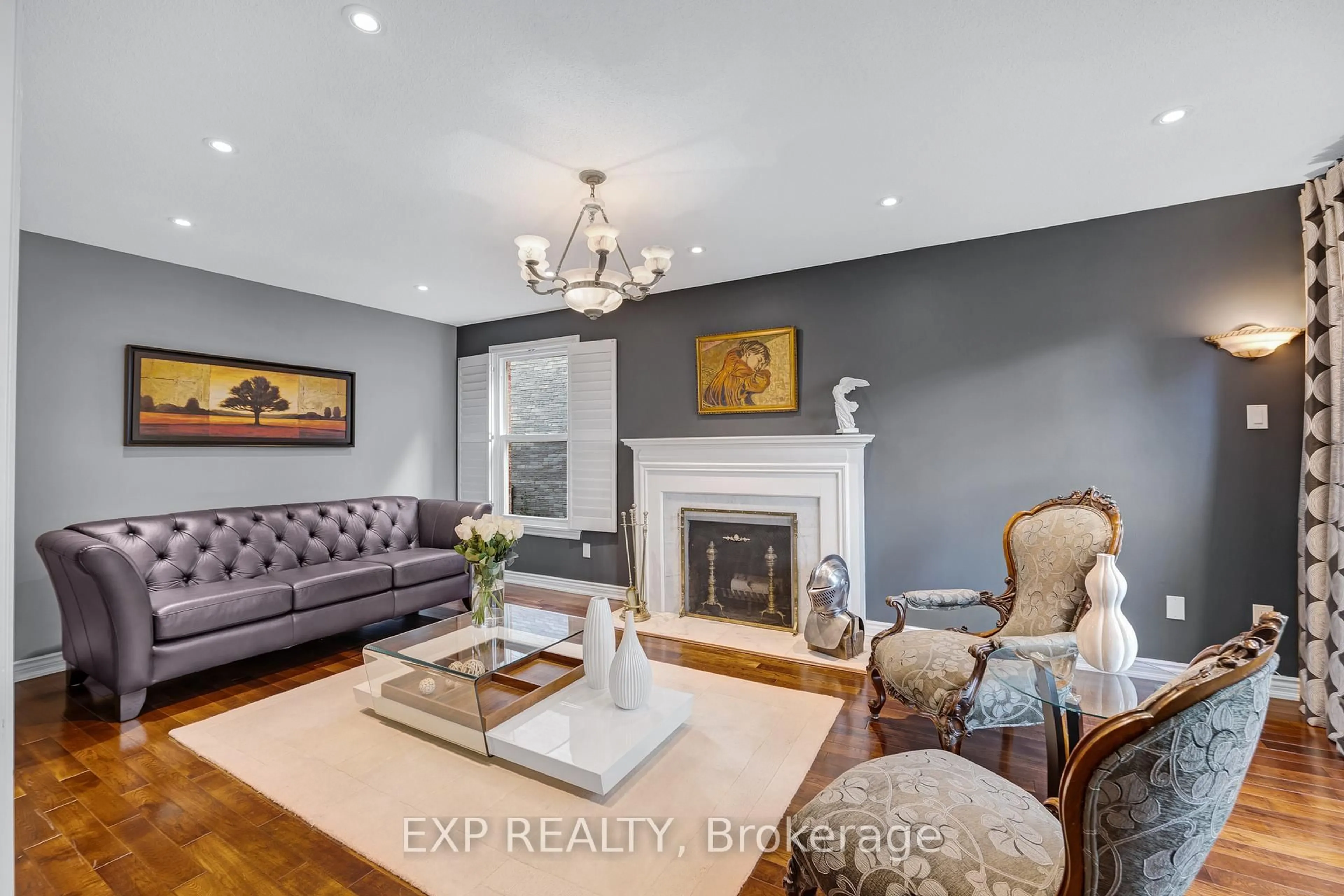 Living room with furniture, unknown for 57 Millersgrove Dr, Toronto Ontario M2R 3S1