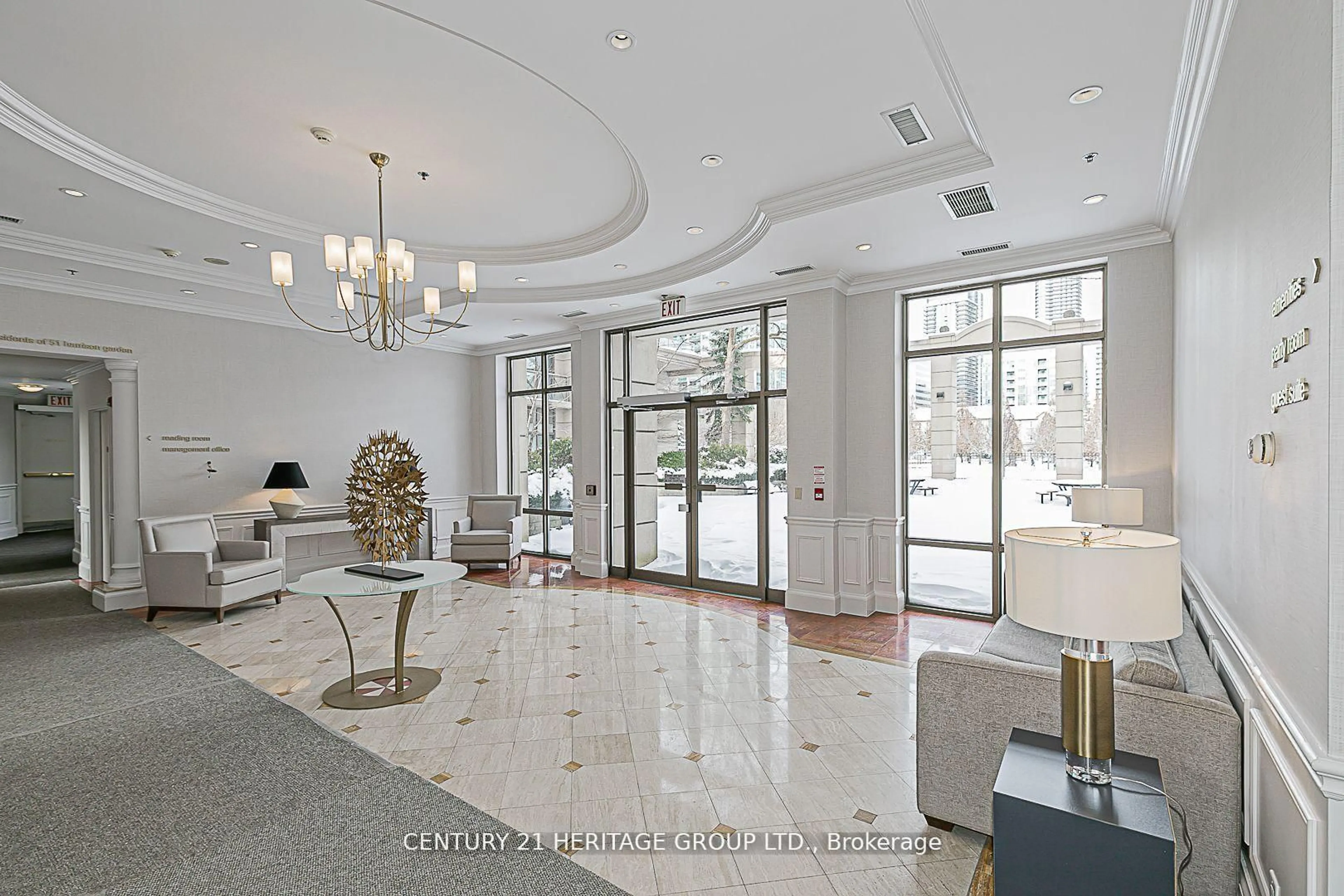 Indoor foyer for 55 Harrison Garden Blvd #407, Toronto Ontario M2N 7G3