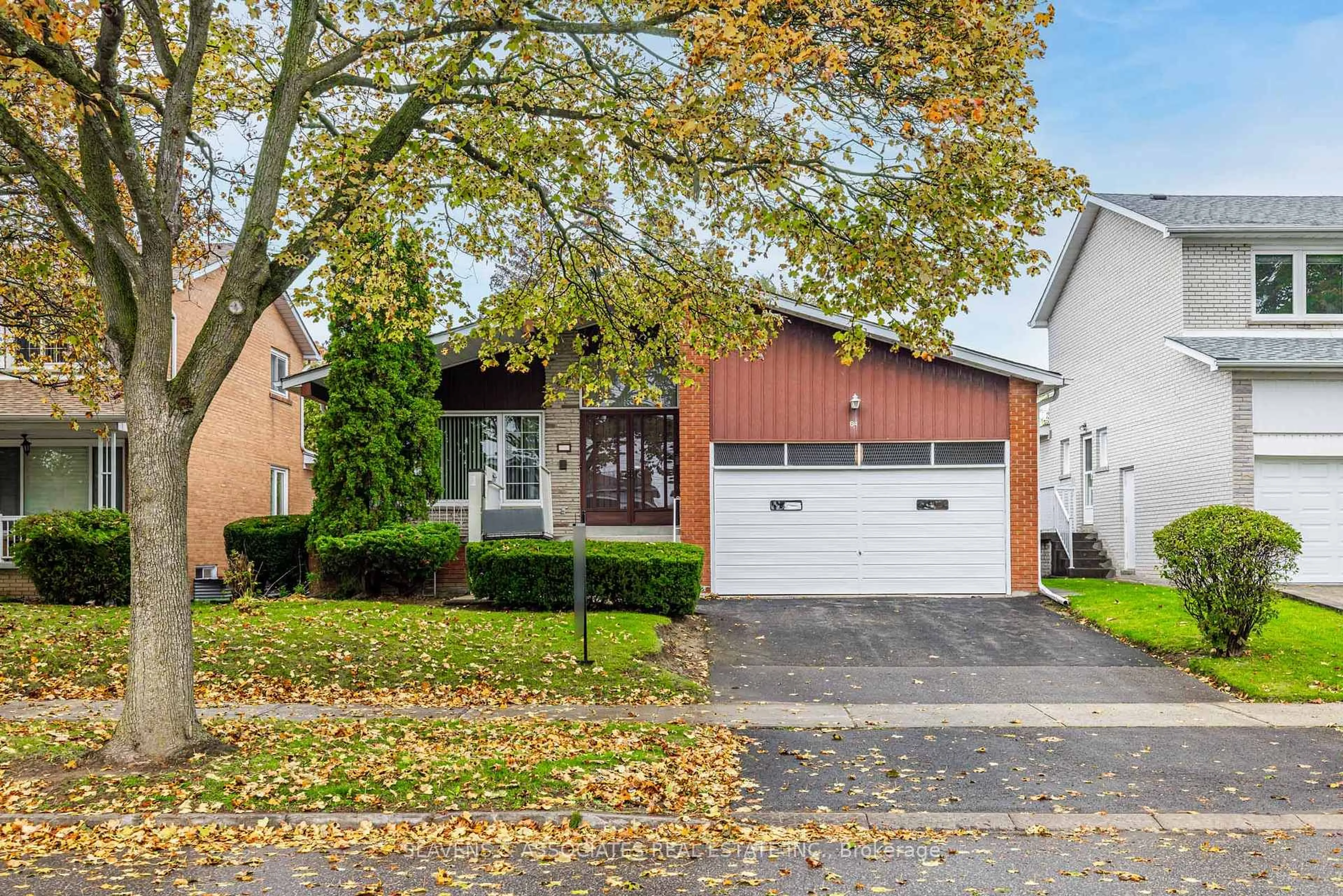 Home with brick exterior material, street for 84 Charlton Blvd, Toronto Ontario M2M 1B9