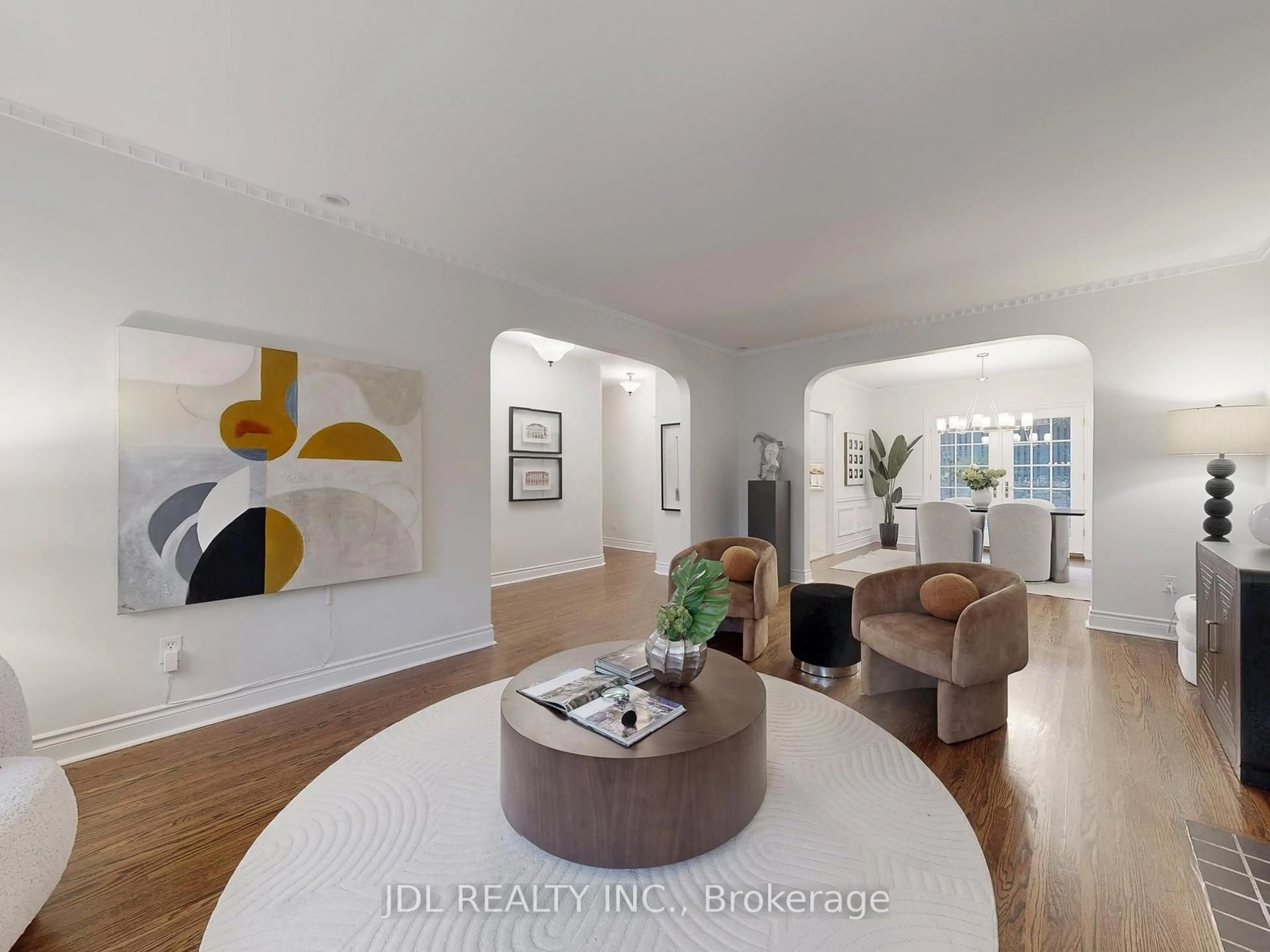 Living room with furniture, unknown for 530 Blythwood Rd, Toronto Ontario M4N 1B3