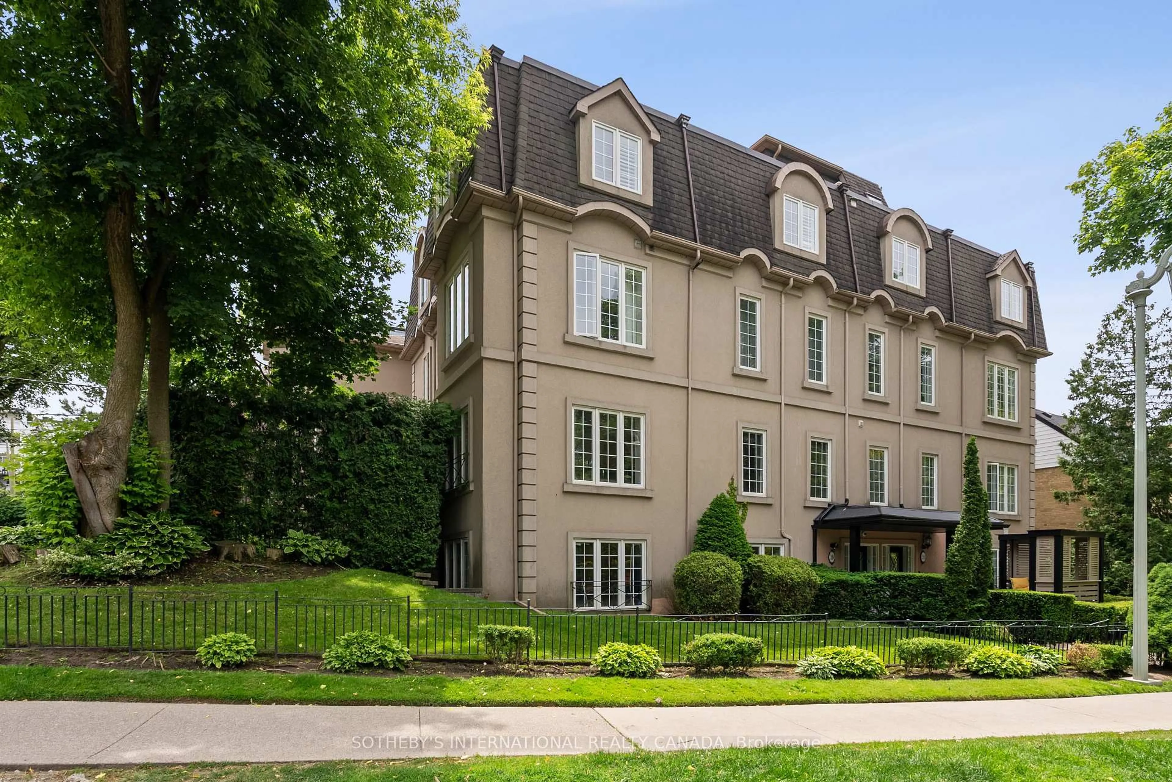 Home with brick exterior material, street for 16 Relmar Rd #1, Toronto Ontario M5P 2Y5