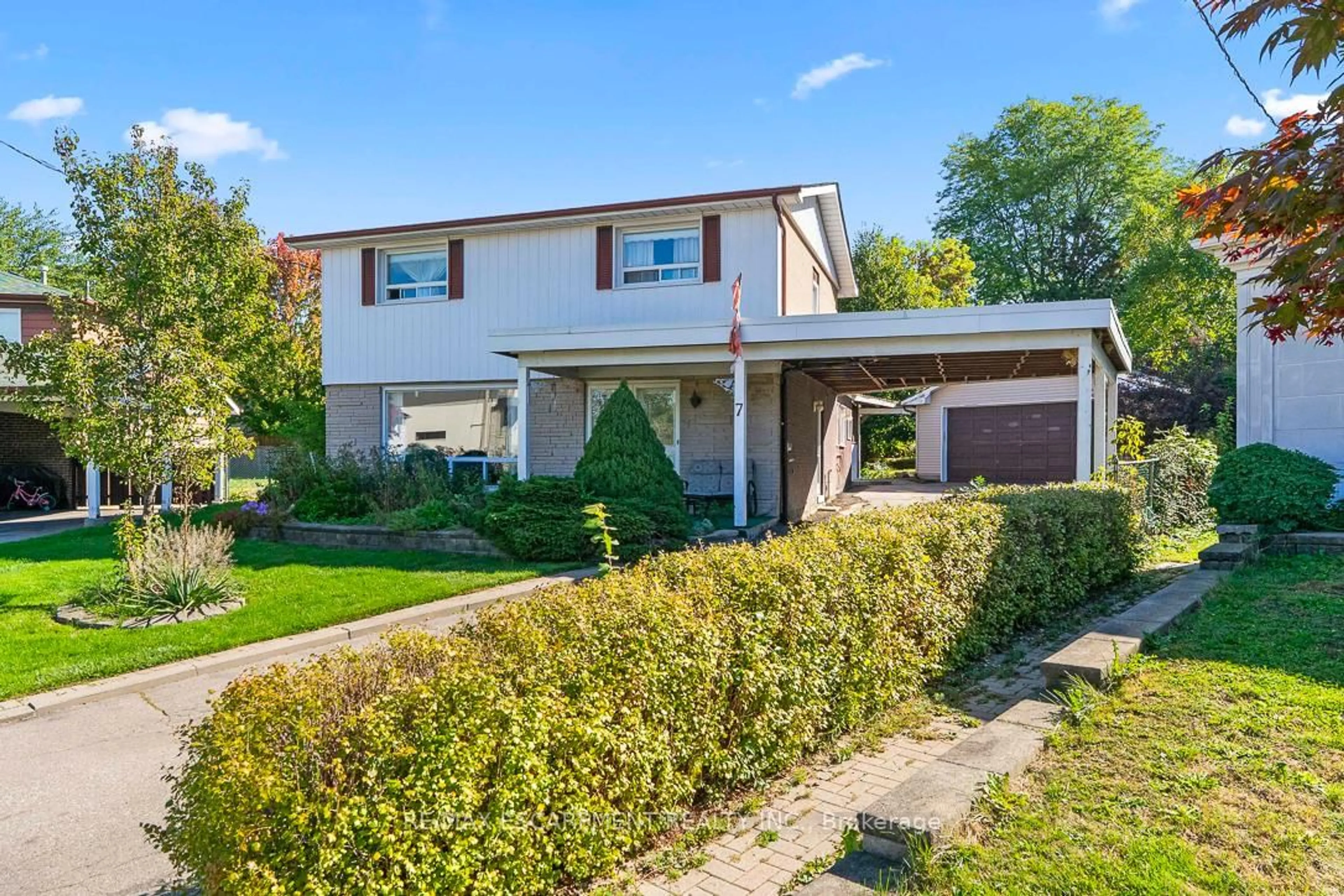 Home with brick exterior material, street for 7 Delverton Pl, Toronto Ontario M2S 1Y5