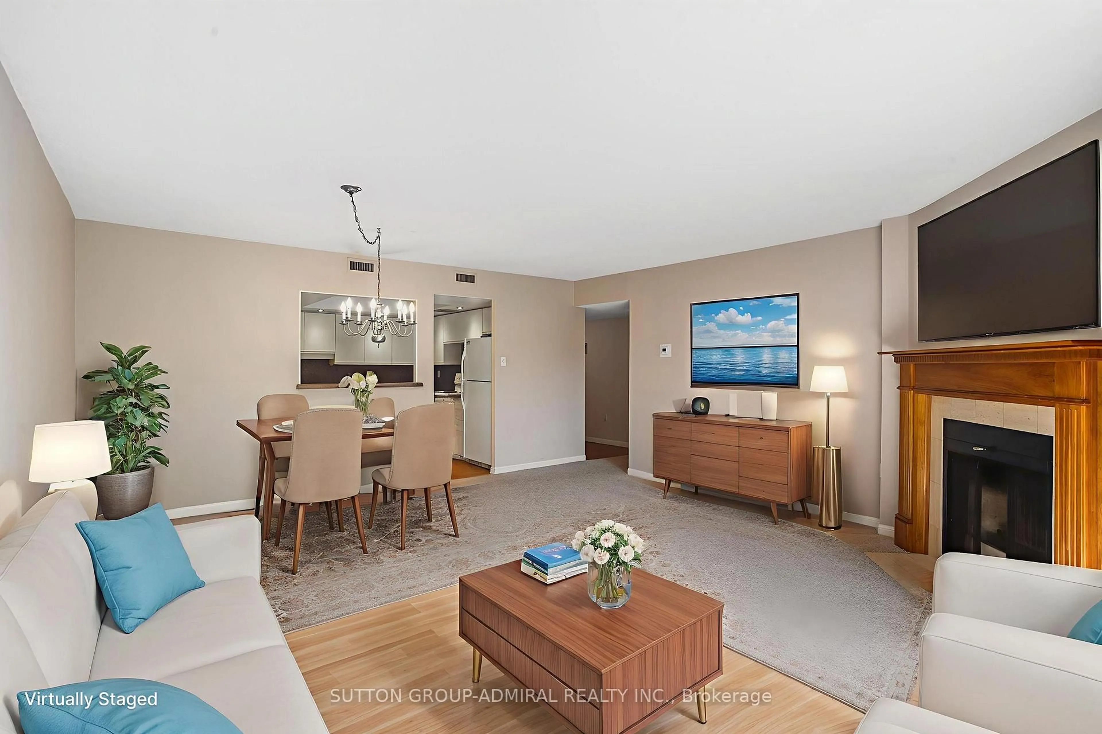 Living room with furniture, unknown for 245 The Donway West #402, Toronto Ontario M3B 3M2