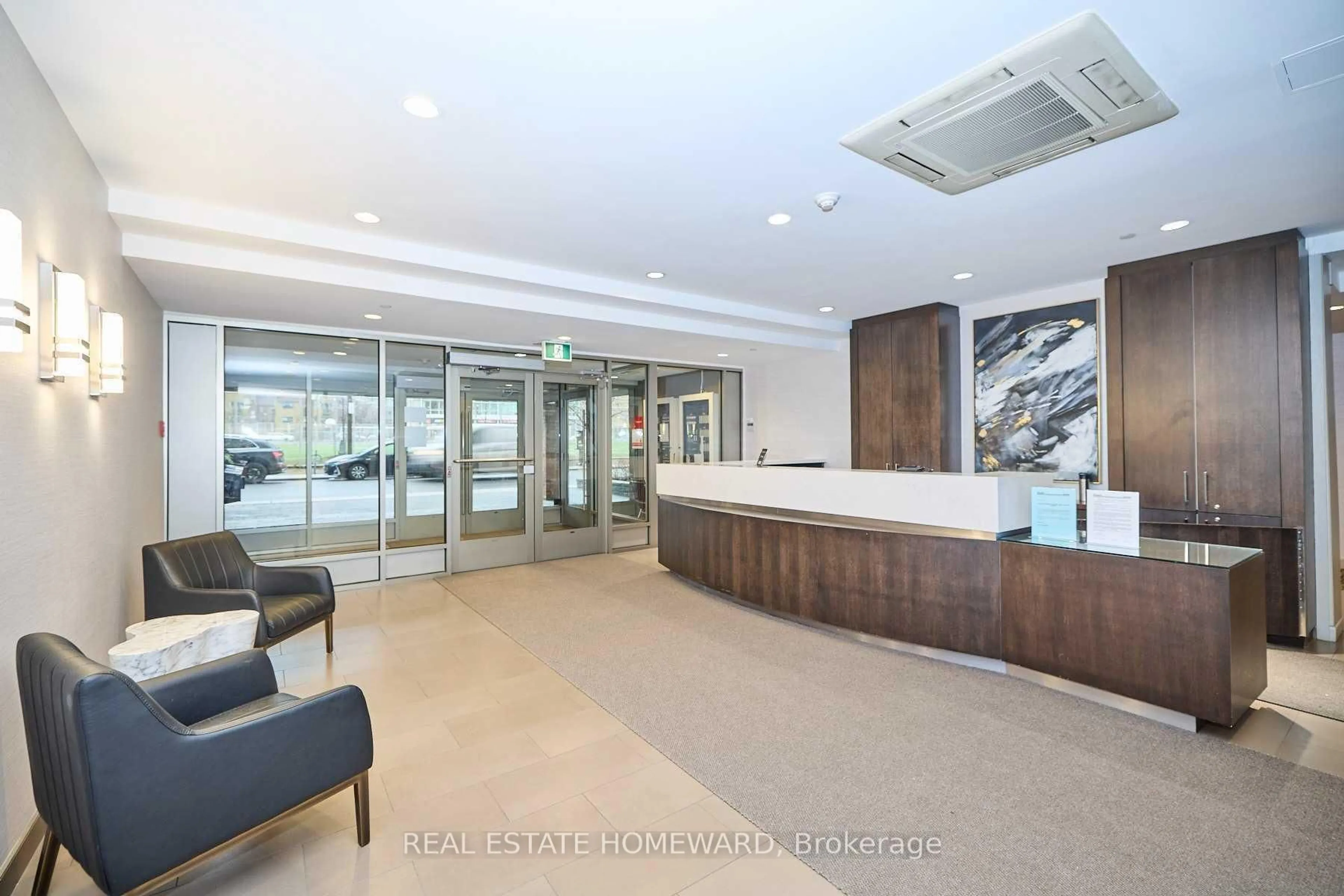 Lobby for 15 Maitland Pl #1606, Toronto Ontario M4Y 2X3