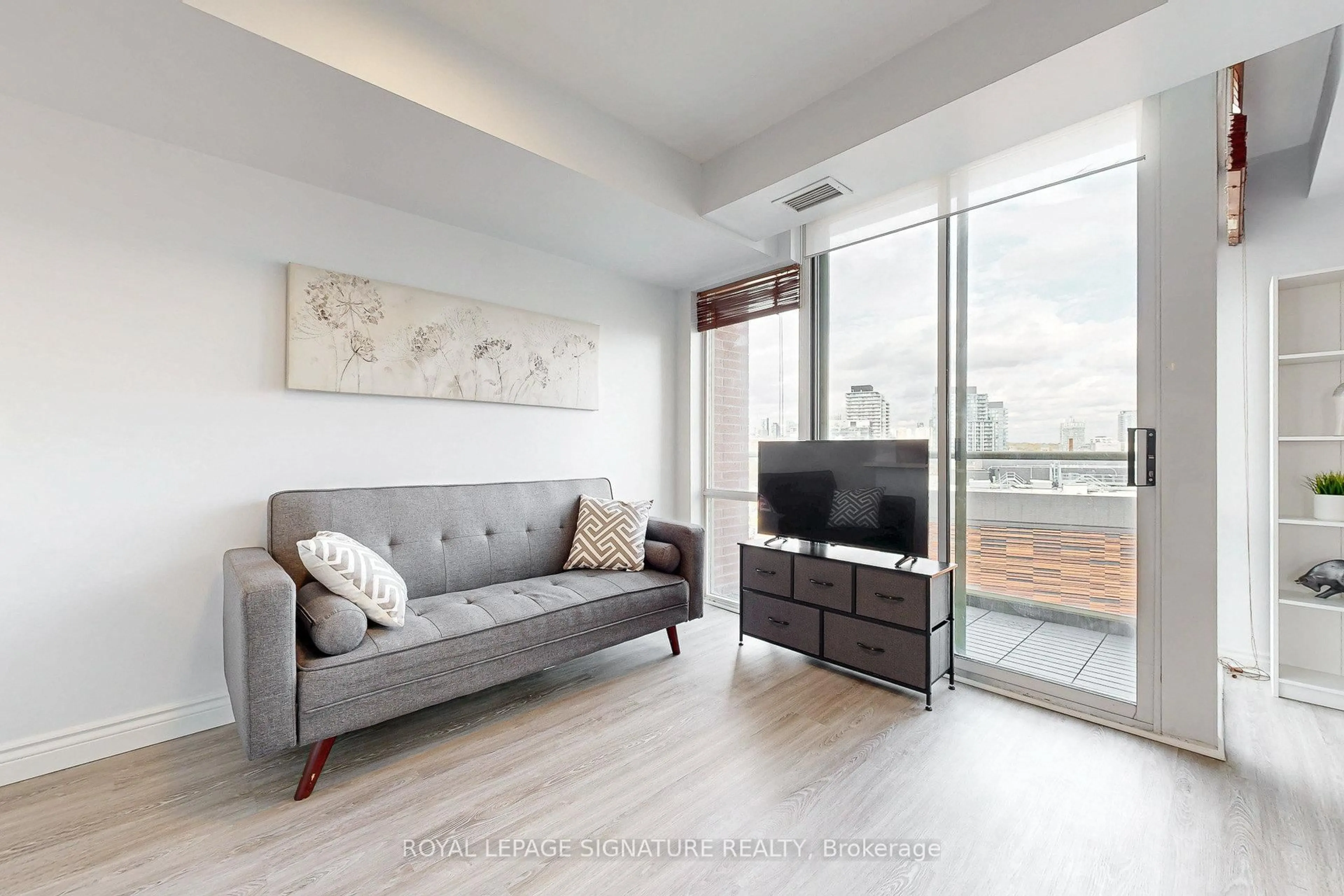 Living room with furniture, unknown for 39 Parliament St #1205, Toronto Ontario M5A 4R2