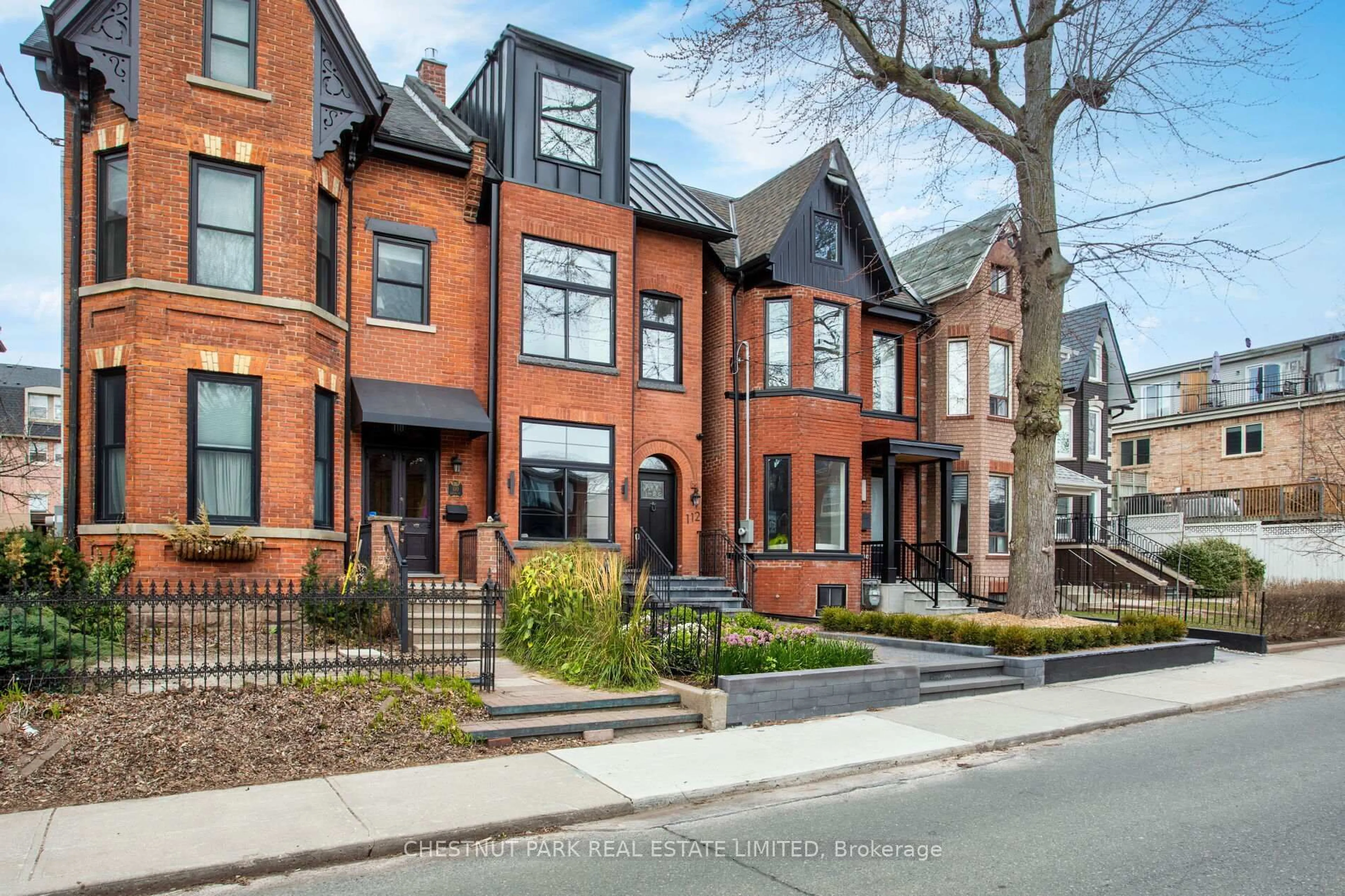 Home with brick exterior material, street for 112 Givins St, Toronto Ontario M6J 2X9