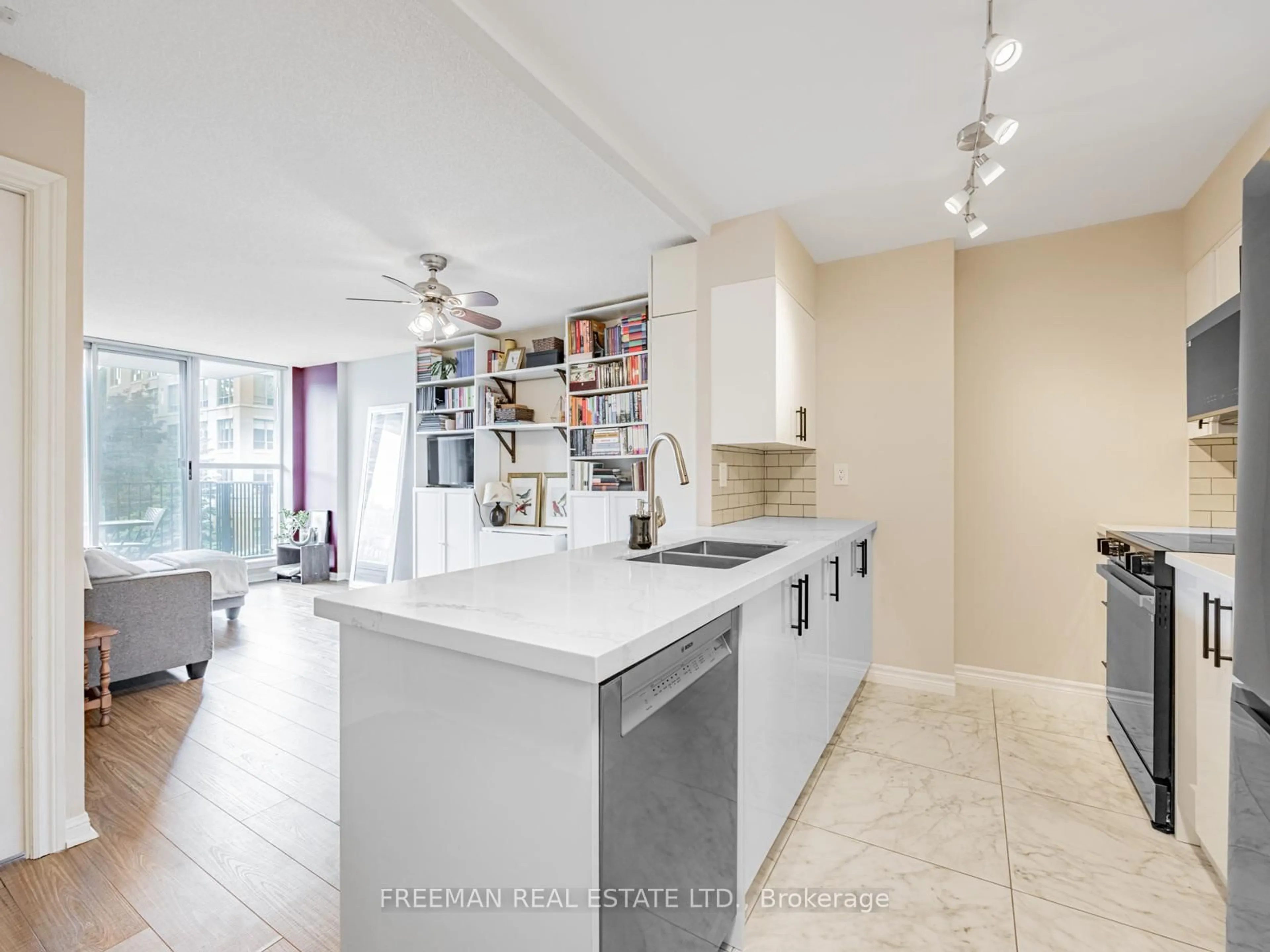 Contemporary kitchen, ceramic/tile floor for 260 Merton St #508, Toronto Ontario M4S 3G2