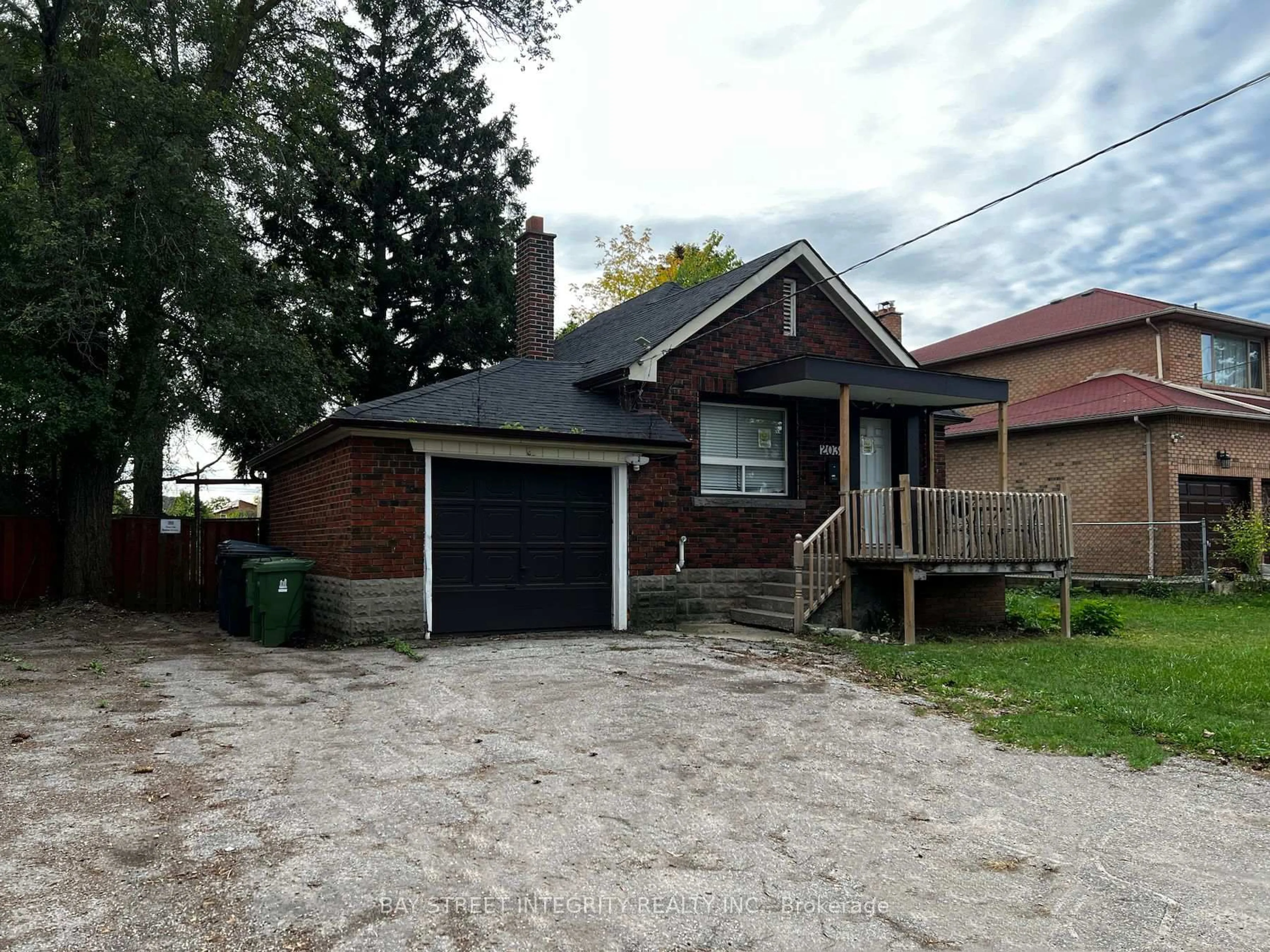 Home with brick exterior material, street for 203 Drewry Ave, Toronto Ontario M2M 1E3