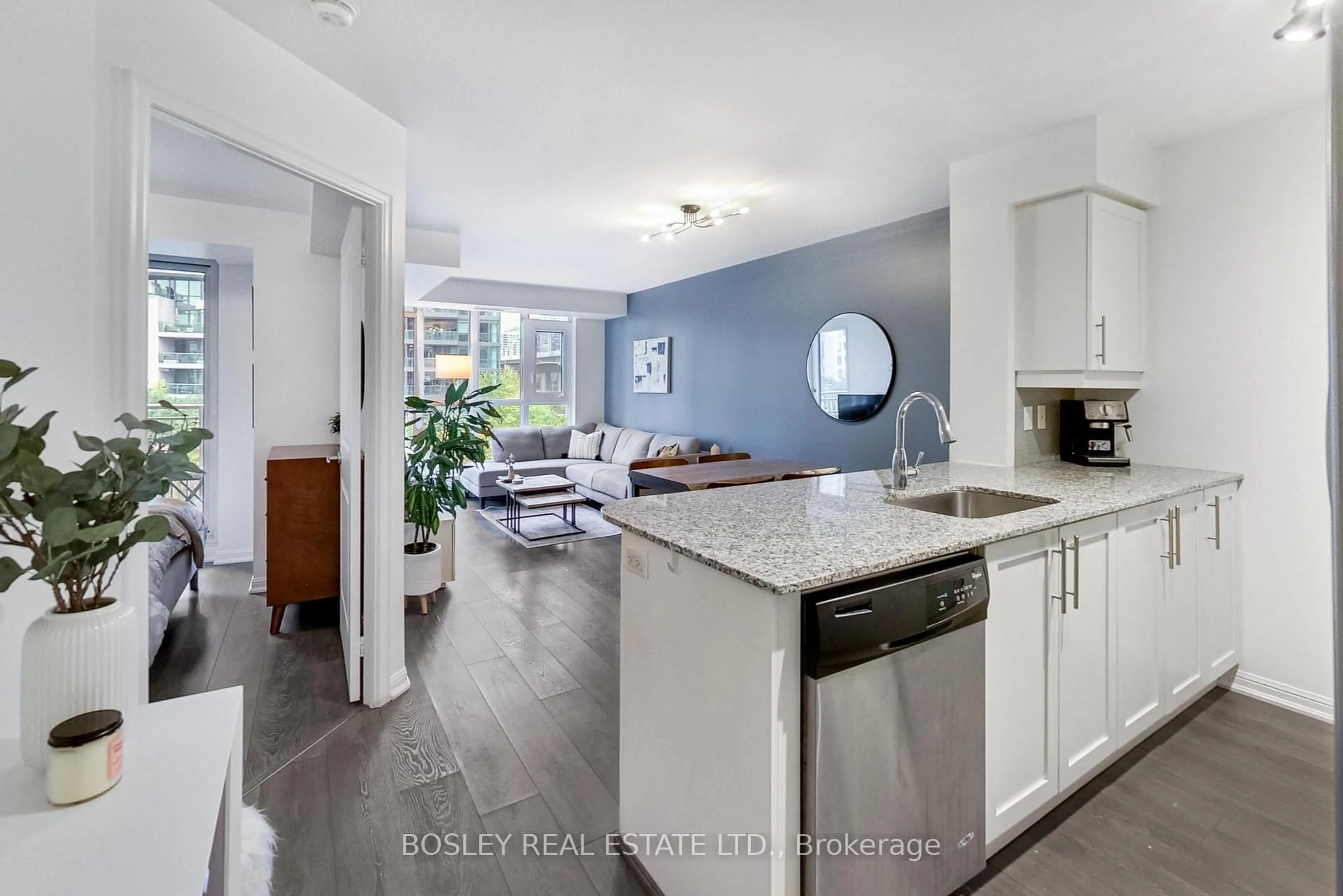 Open concept kitchen, unknown for 35 Bastion St #616, Toronto Ontario M5V 0C2