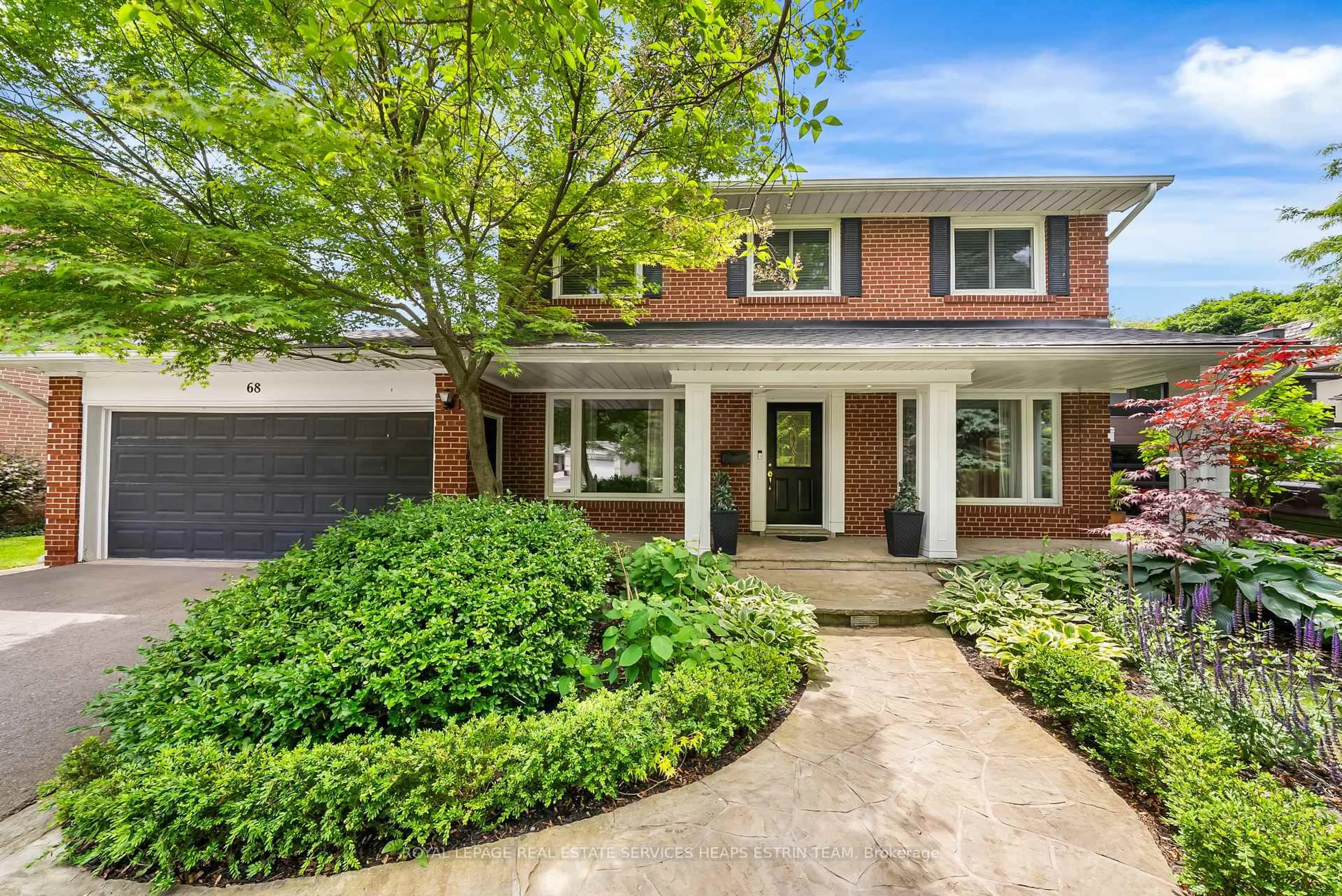 Home with brick exterior material, street for 68 Montressor Drive, Toronto Ontario M2P 1Z4