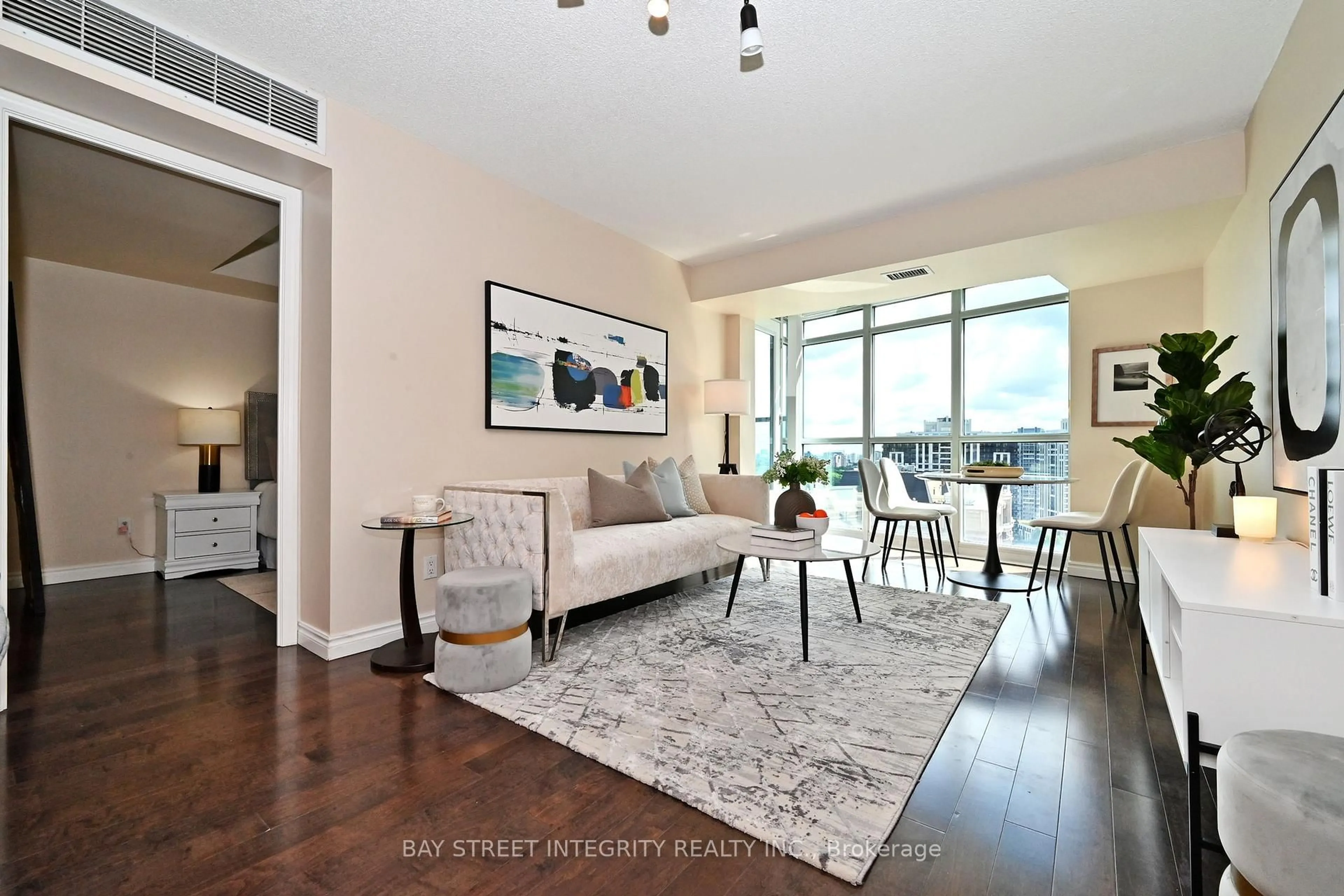 Living room with furniture, unknown for 30 Harrison Garden Blvd #2101, Toronto Ontario M2N 7A9