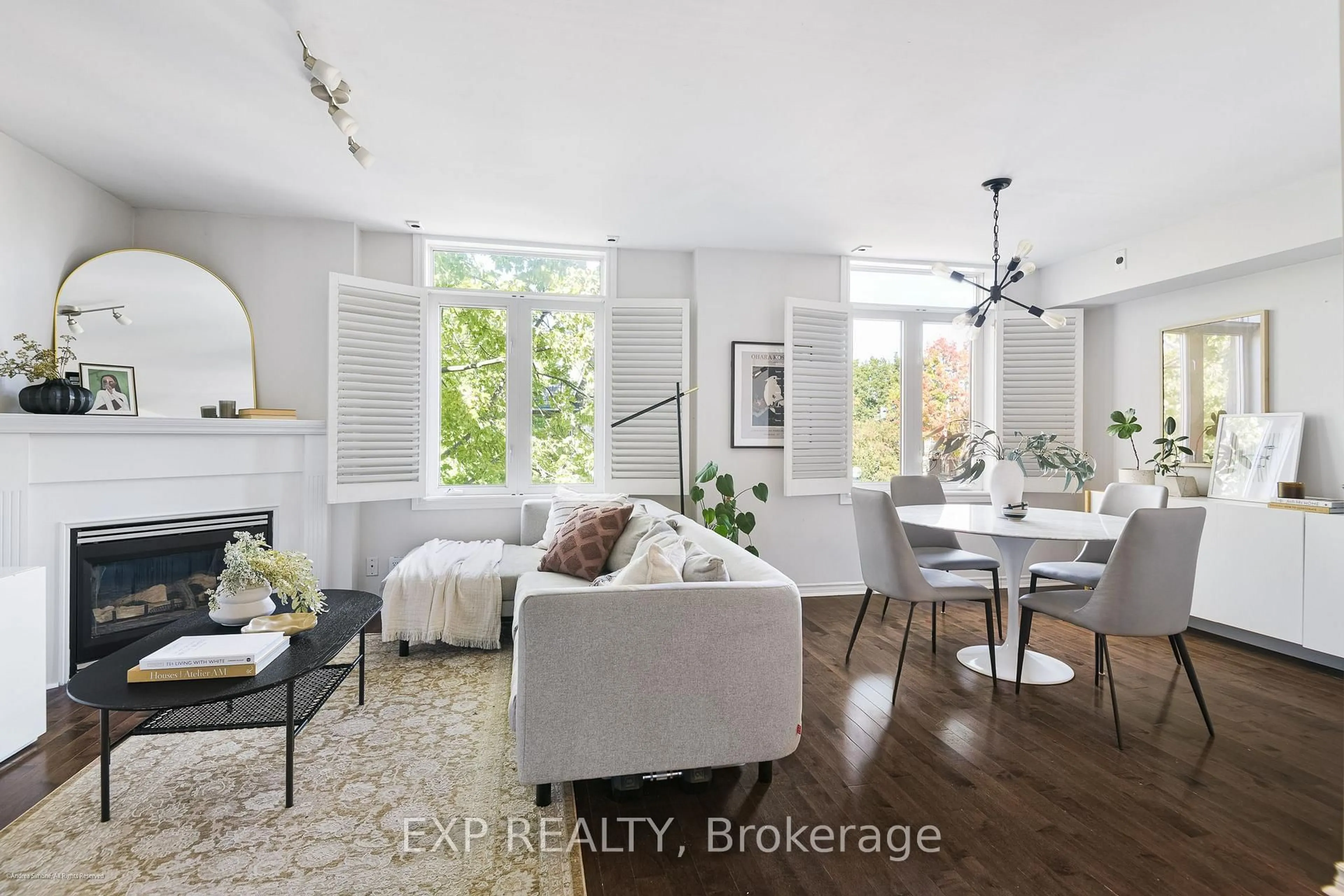 Living room with furniture, unknown for 3 Shank St. St #307, Toronto Ontario M6J 3W9