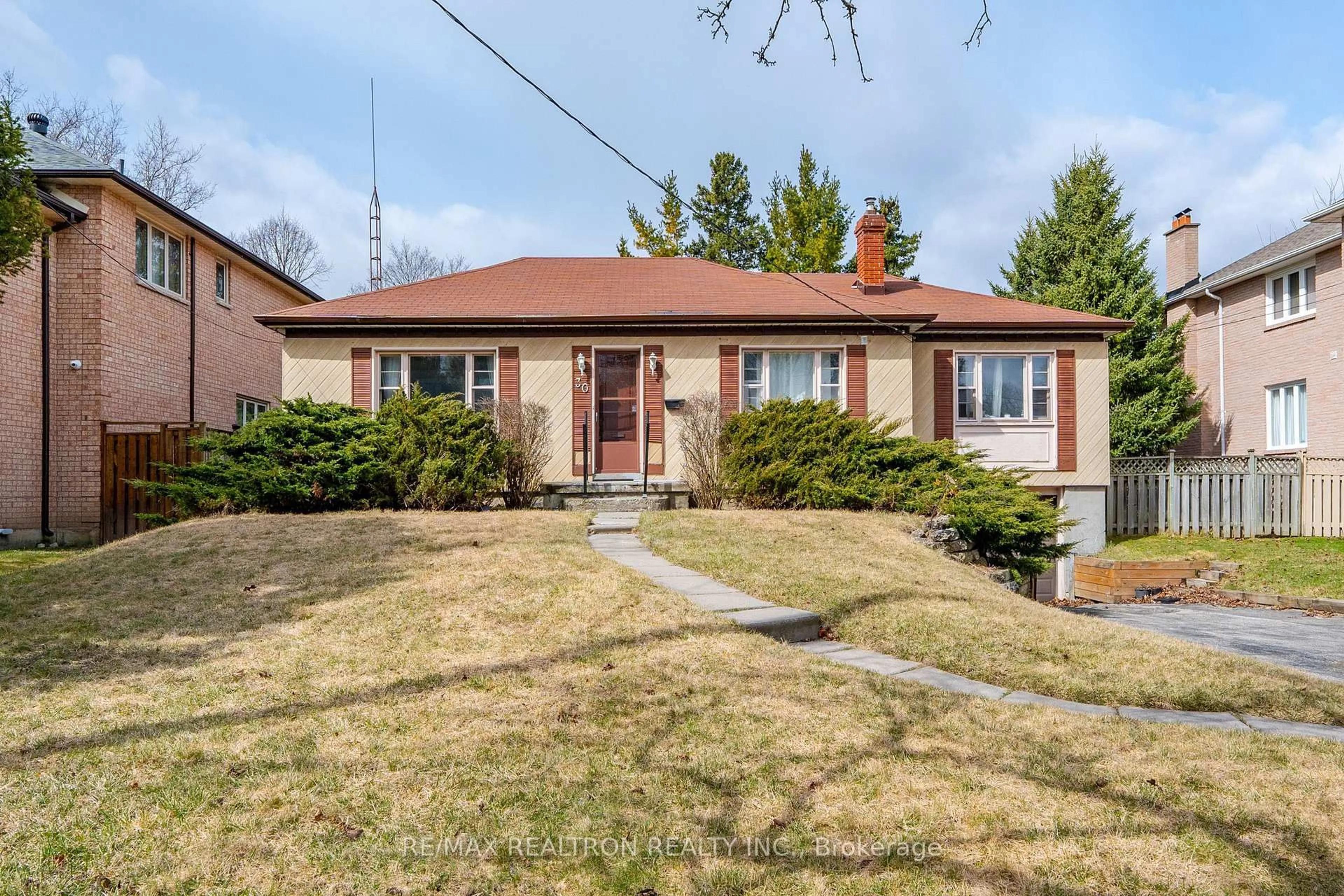 Home with brick exterior material, street for 30 Lawnview Dr, Toronto Ontario M2N 5J8