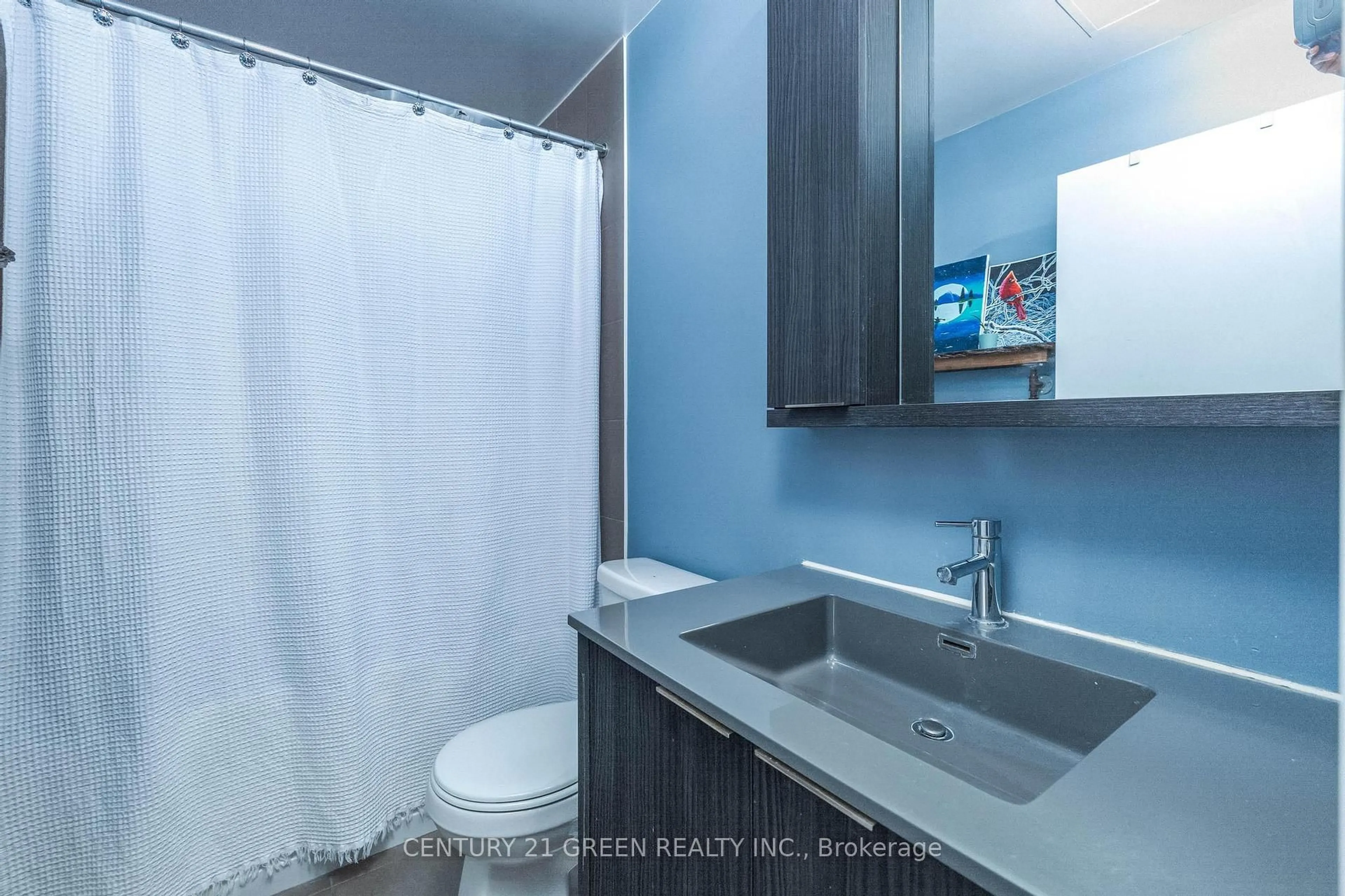 Standard bathroom, ceramic/tile floor for 99 The Donway Way #203, Toronto Ontario M3C 0G1