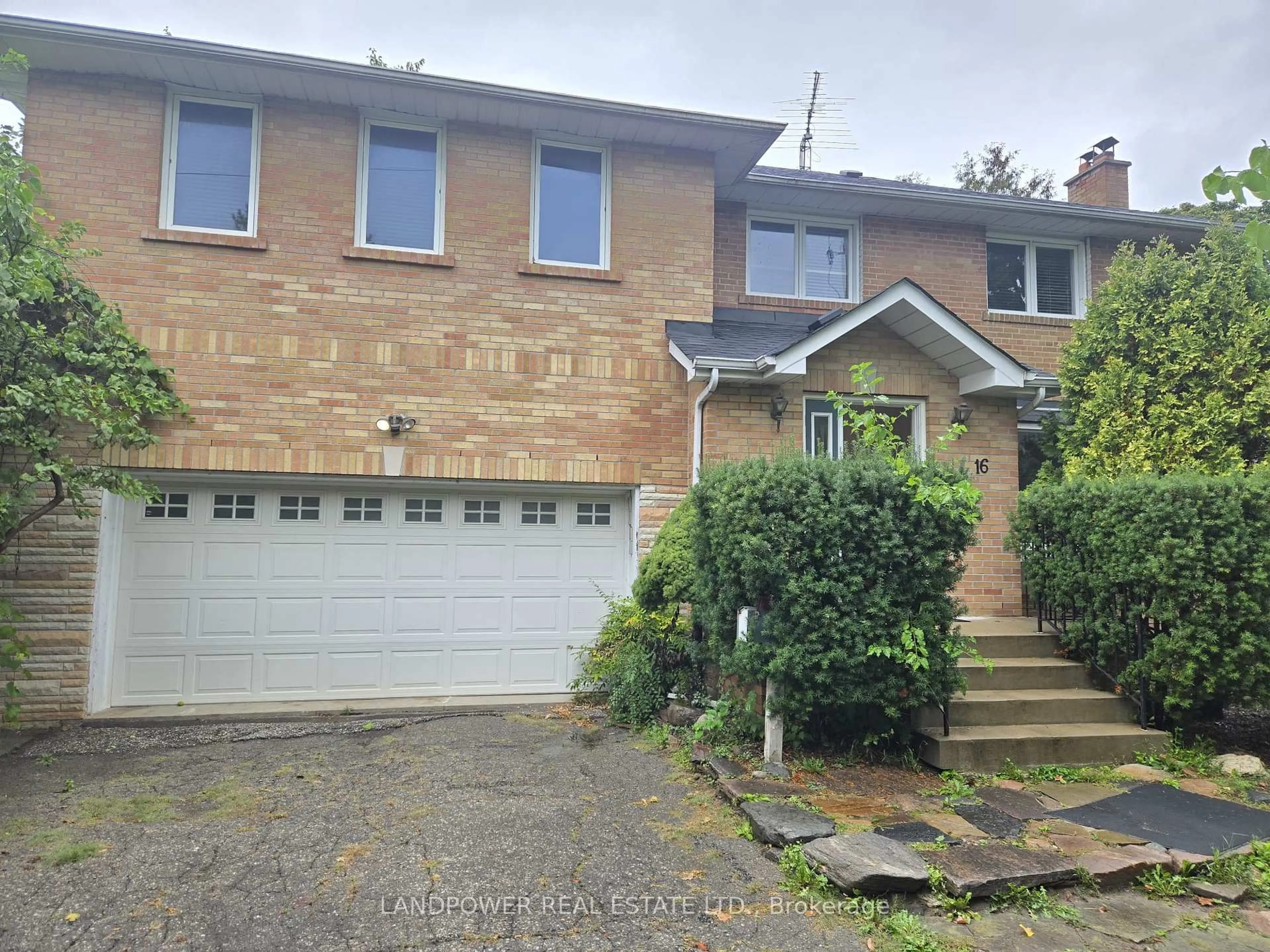 Home with brick exterior material, street for 16 Glenelia Ave, Toronto Ontario M2M 2K7