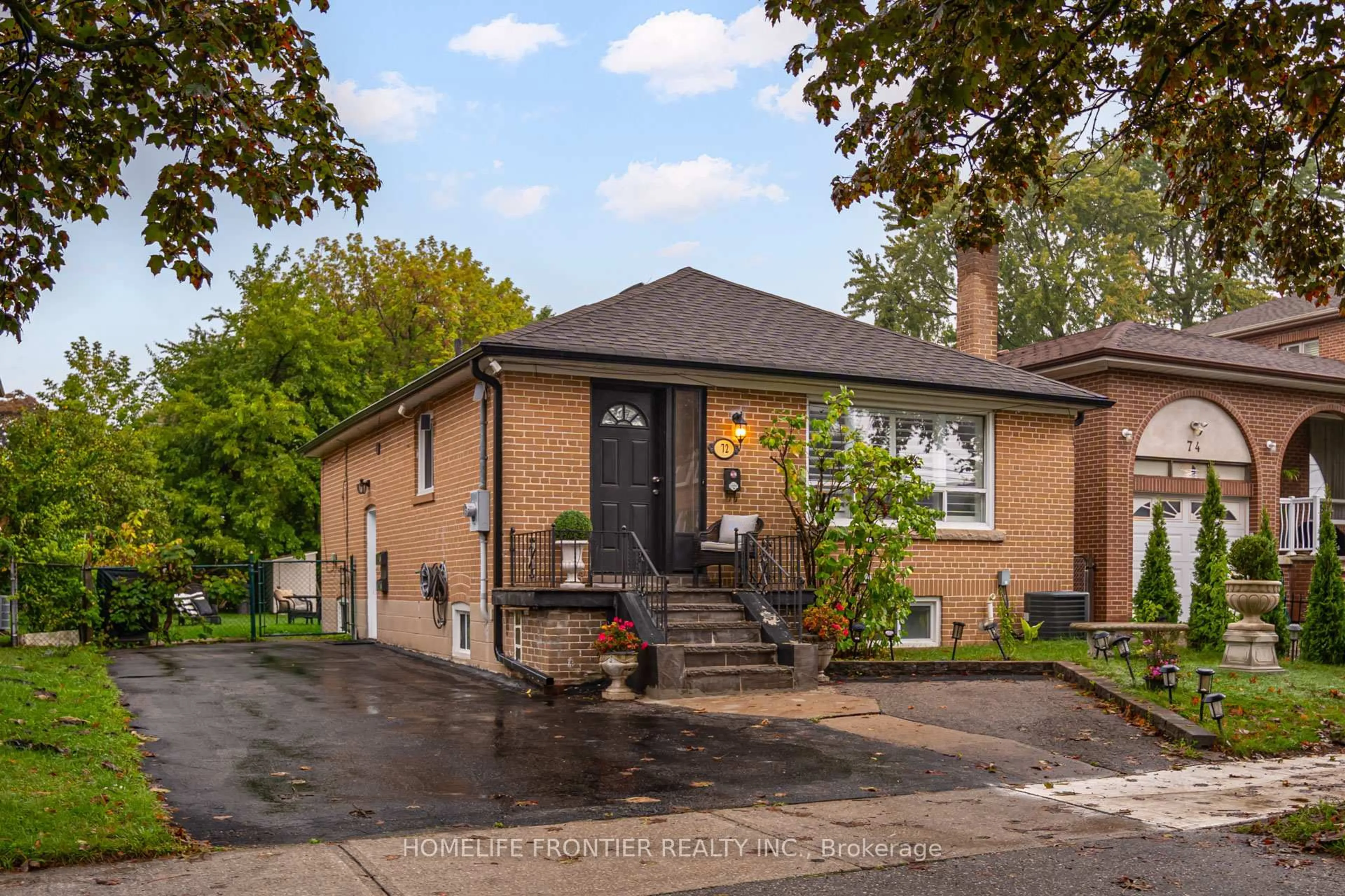 Home with brick exterior material, street for 72 Newton Dr, Toronto Ontario M2M 2M9
