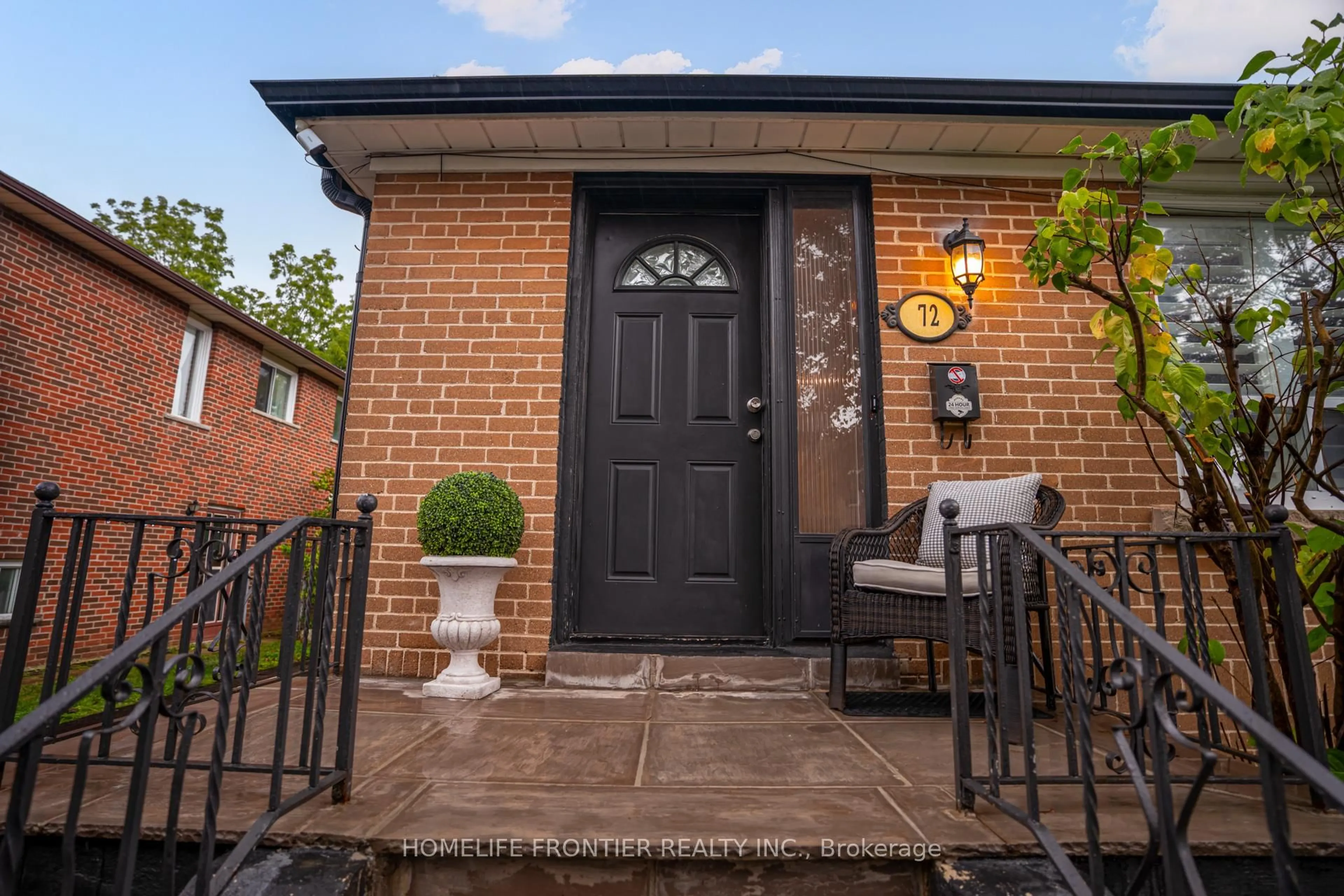 Home with brick exterior material, street for 72 Newton Dr, Toronto Ontario M2M 2M9