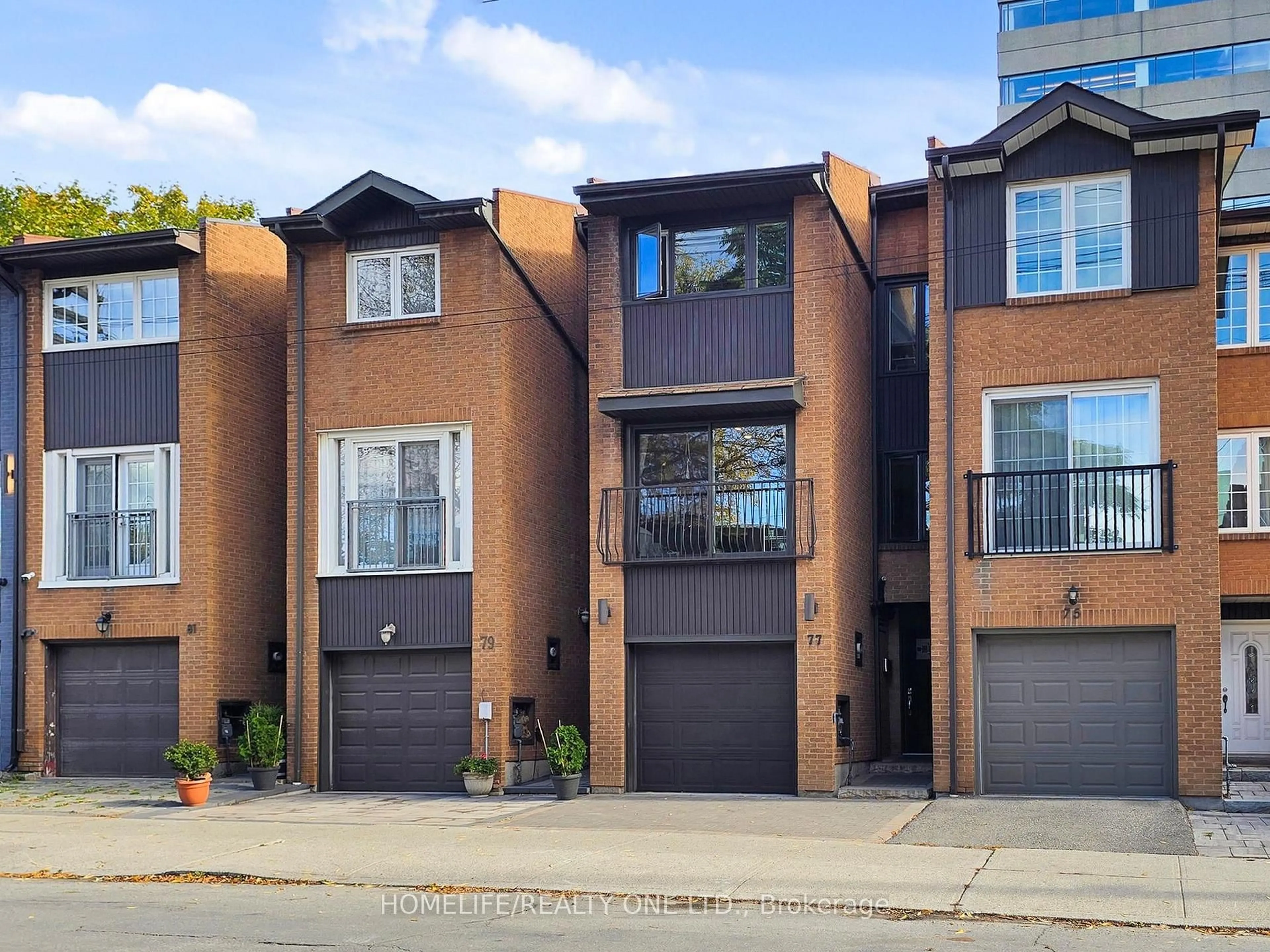 Home with brick exterior material, street for 77 Tecumseth St, Toronto Ontario M6J 2G8