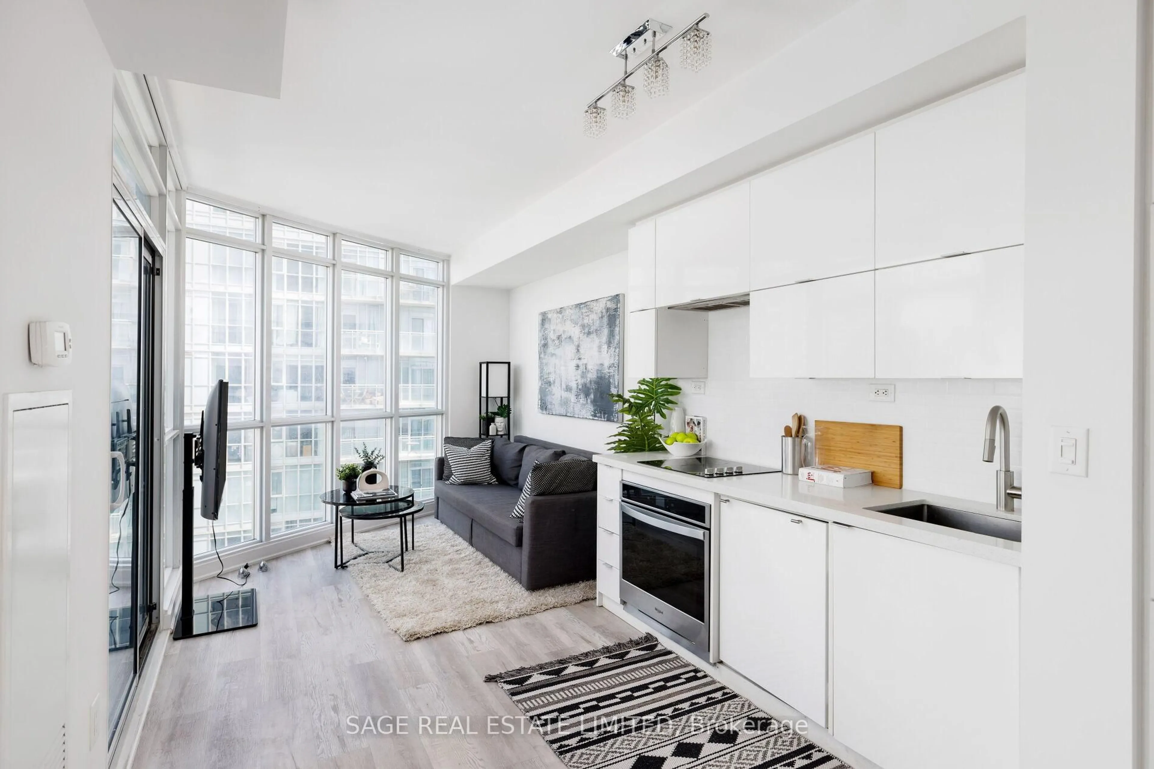 Open concept kitchen, unknown for 21 Iceboat Terr #4102, Toronto Ontario M5V 4A9