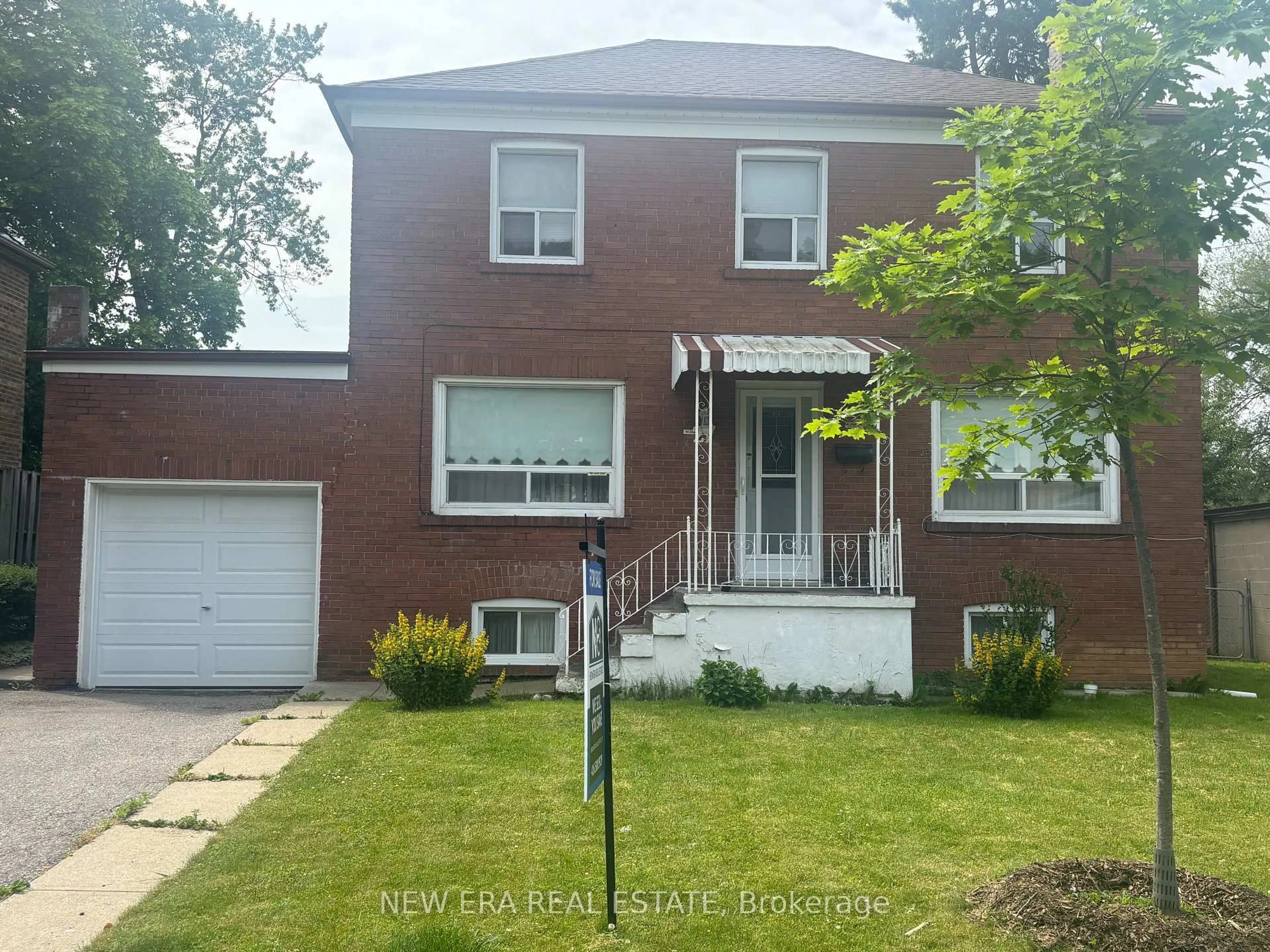 Home with brick exterior material, street for 27 Dell Park Ave, Toronto Ontario M6B 2T5