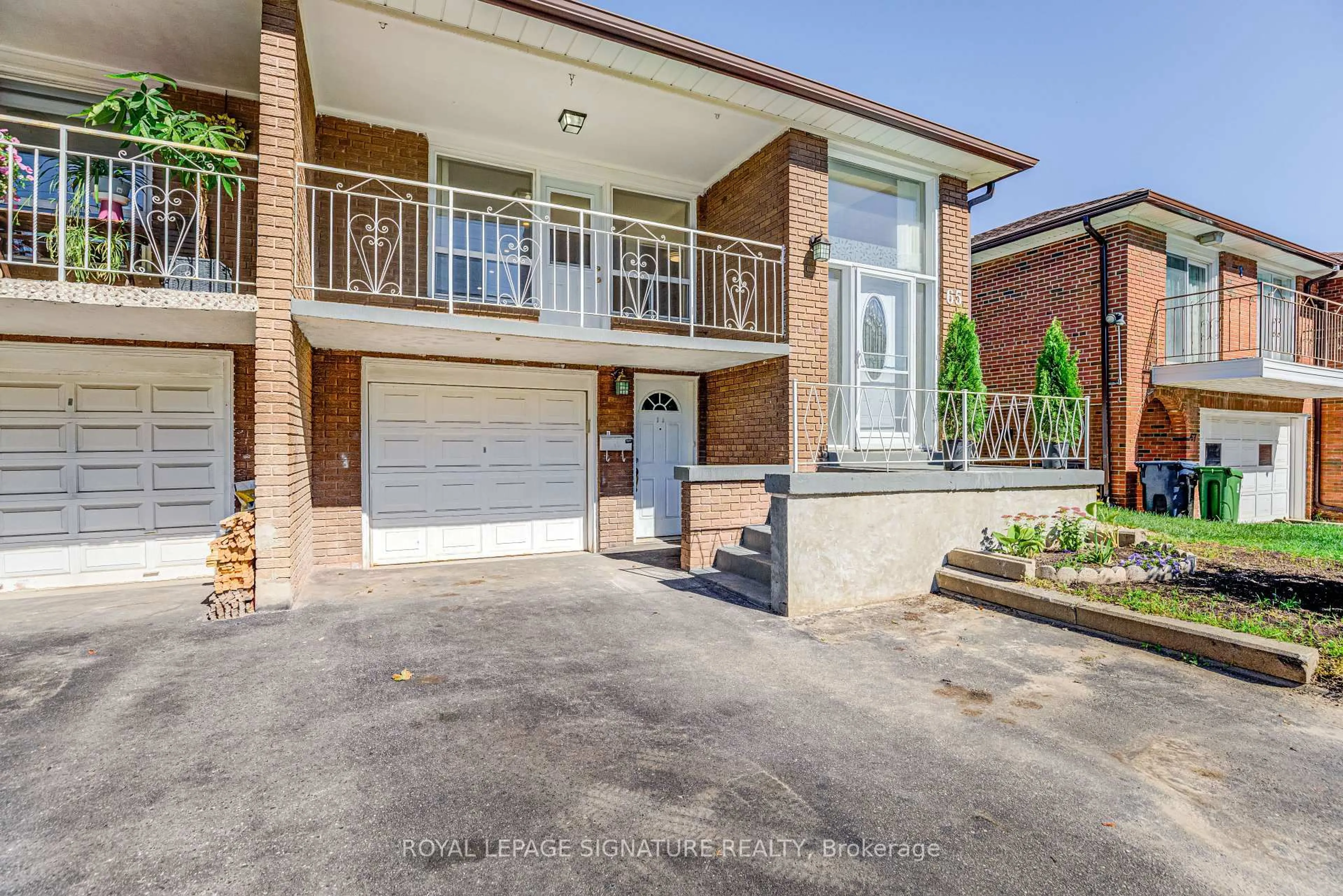 Home with brick exterior material, street for 65 Bedle Ave, Toronto Ontario M2H 1K7