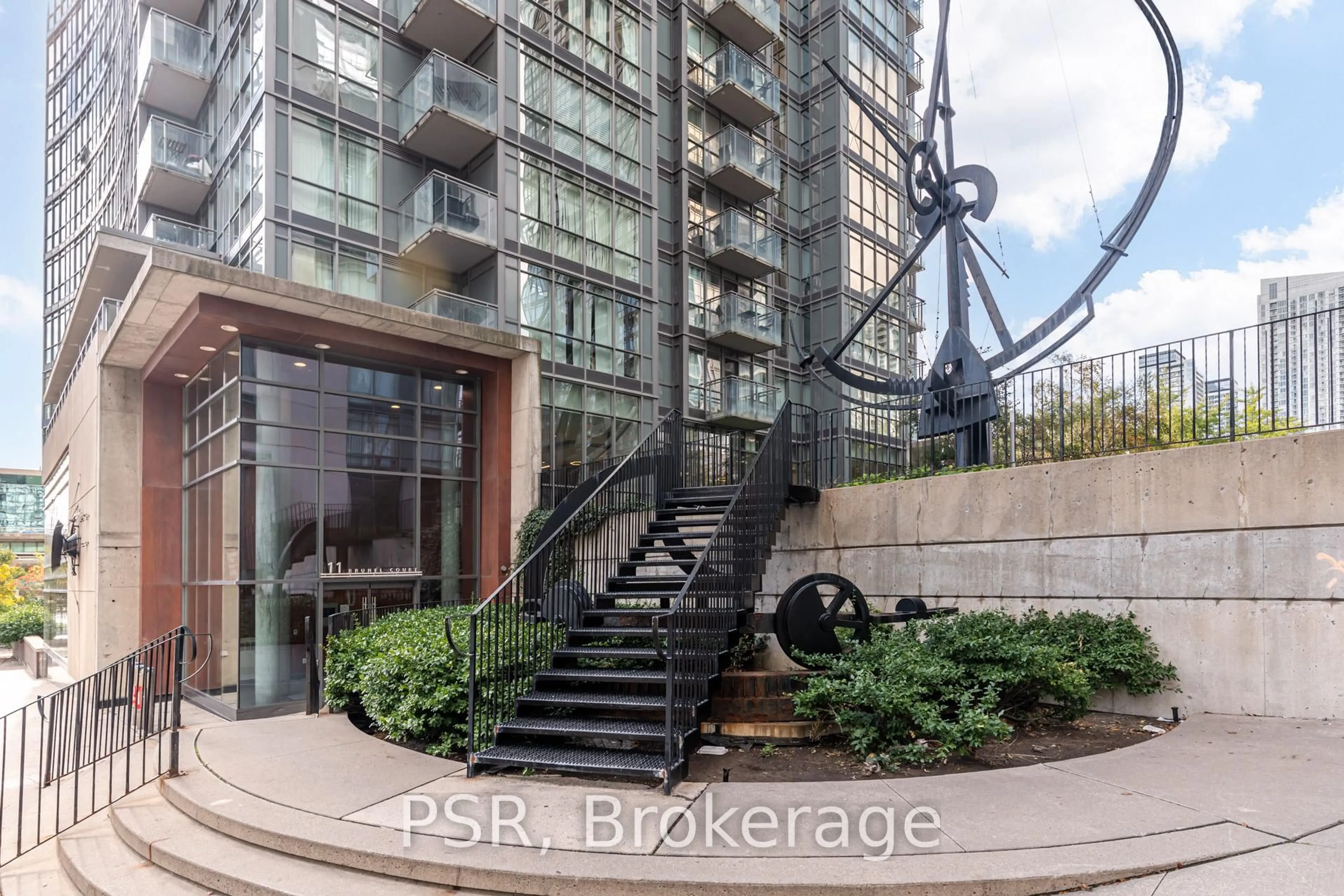 Indoor foyer for 11 Brunel Crt #2603, Toronto Ontario M5V 3Y3