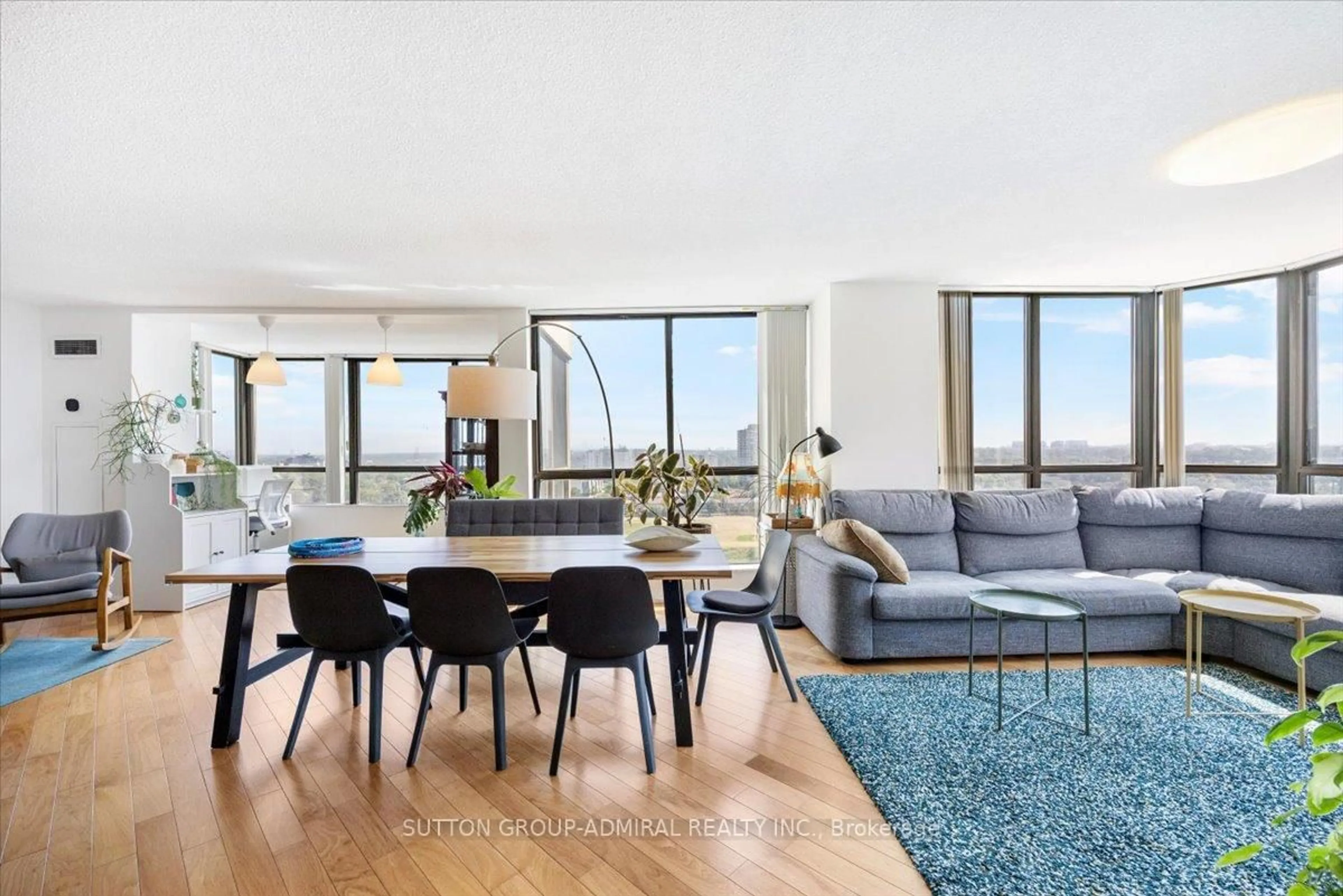 Living room with furniture, unknown for 131 Torresdale Ave #1802, Toronto Ontario M2R 3T1