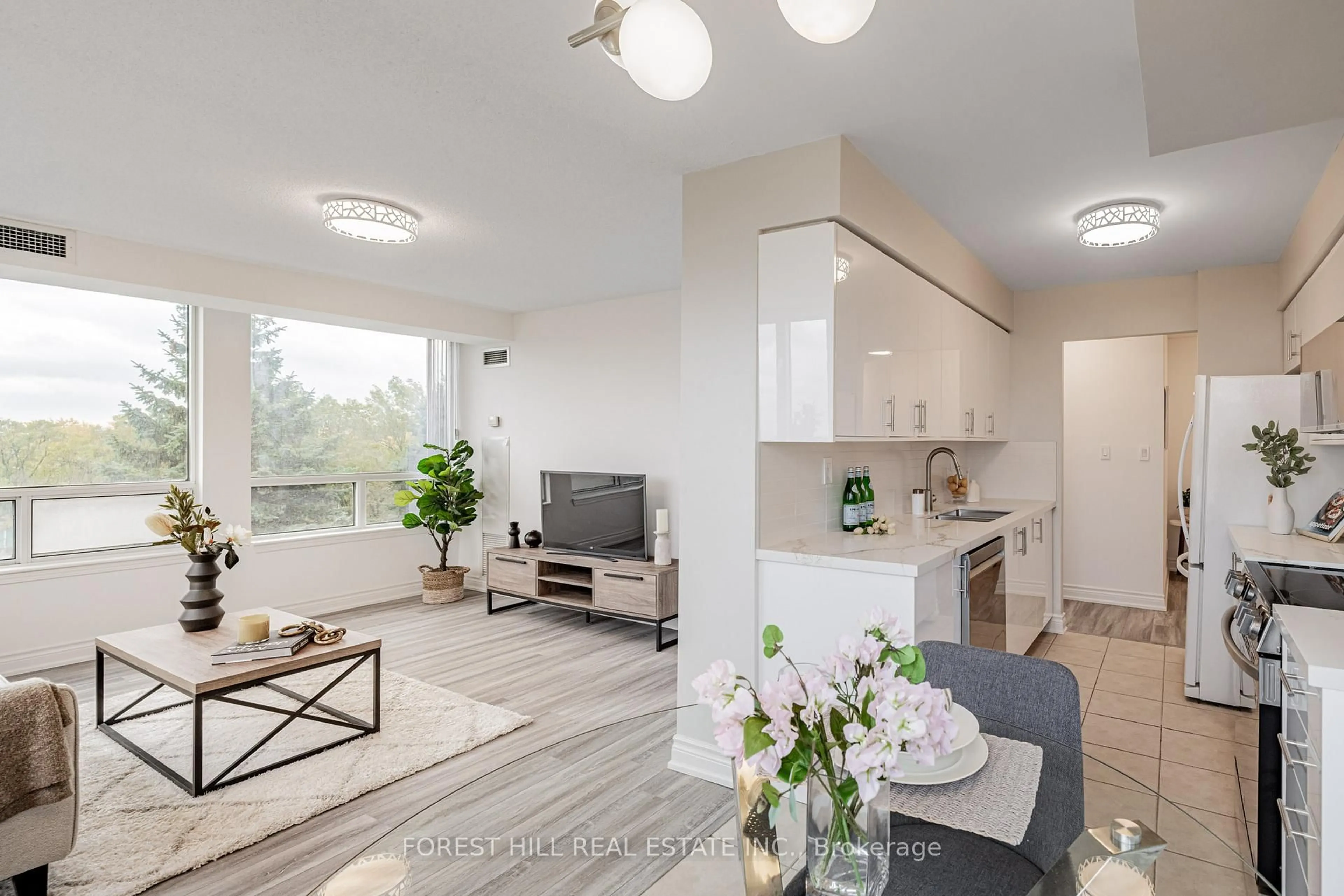 Open concept kitchen, unknown for 3 Rean Dr #308, Toronto Ontario M2K 3C2