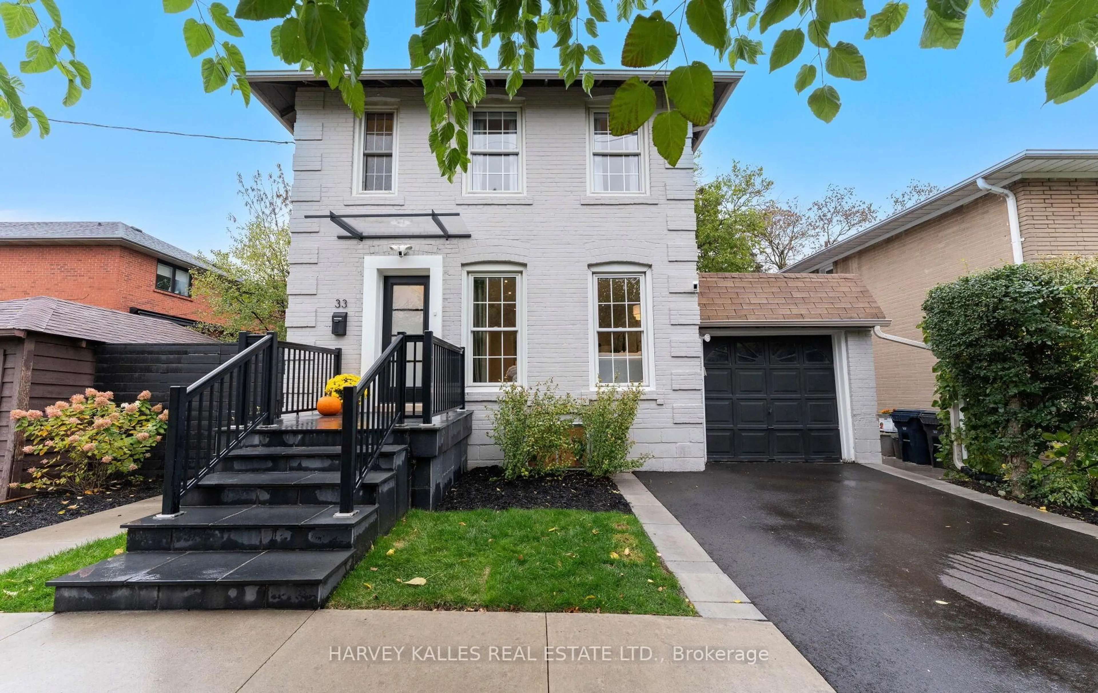 Home with brick exterior material, street for 33 Ledbury St, Toronto Ontario M5N 2Y8