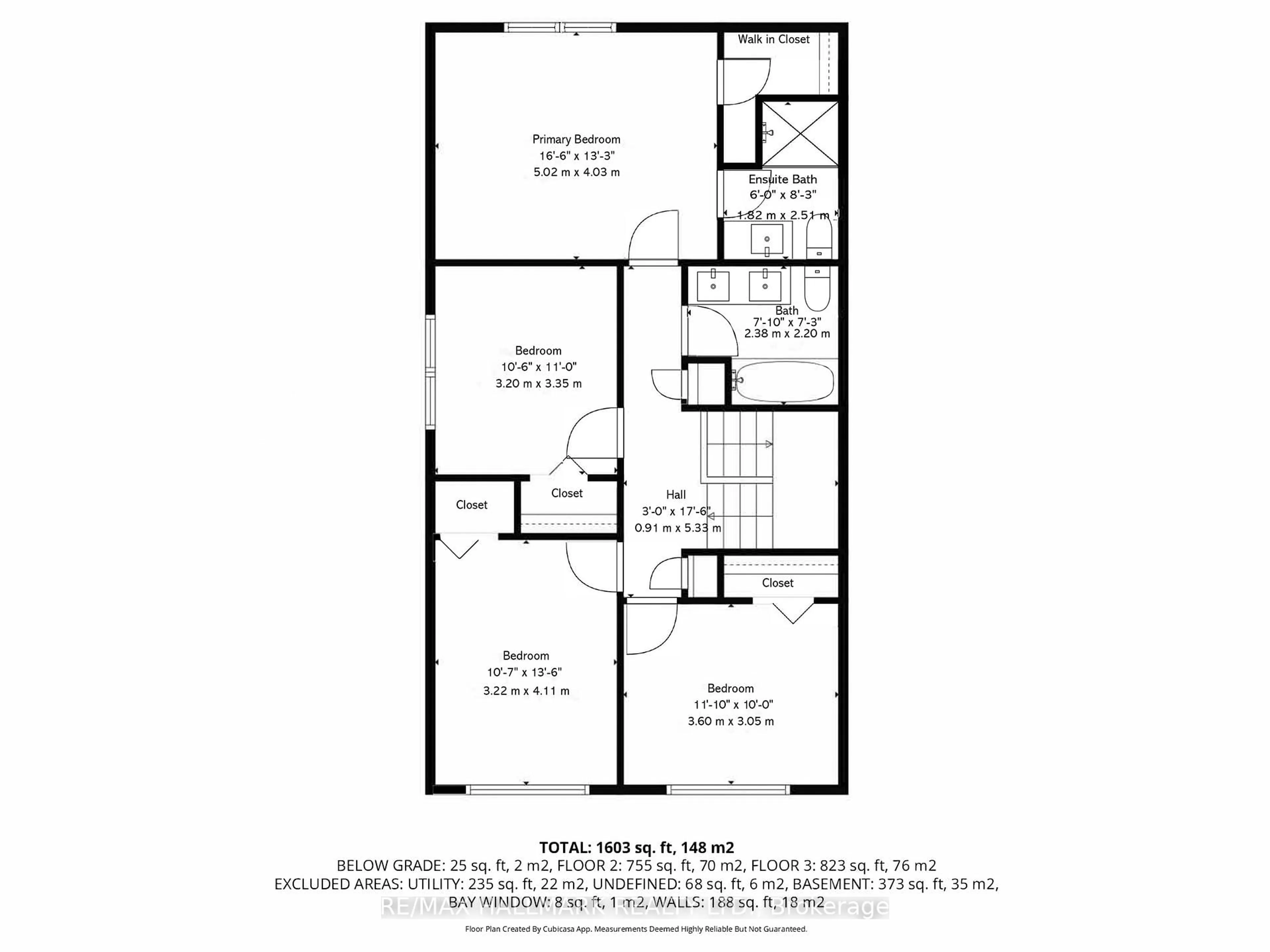 Floor plan for 48 Doubletree Rd, Toronto Ontario M2J 3Z4