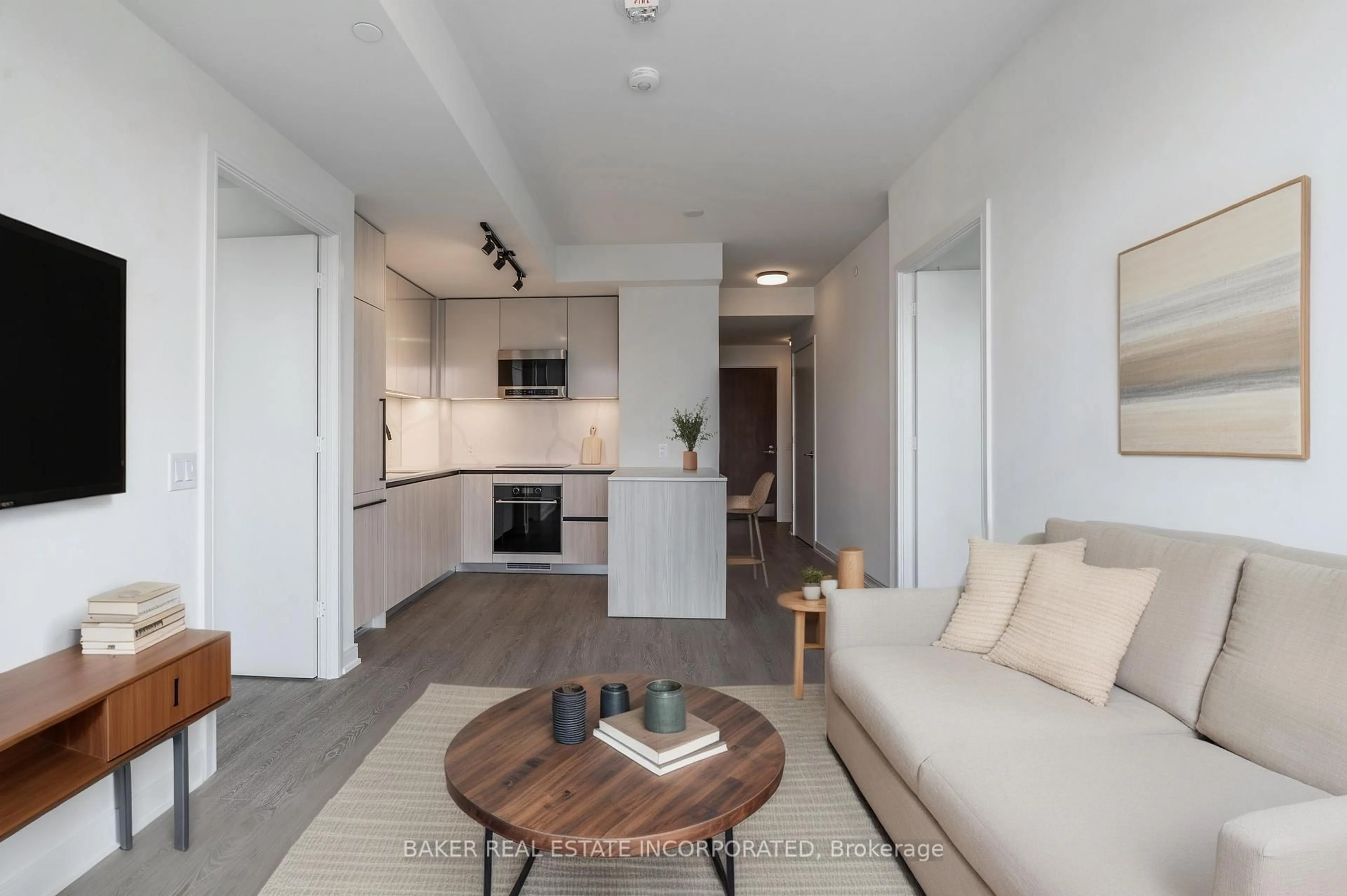 Living room with furniture, unknown for 425 Front St #1117, Toronto Ontario M5A 0X2