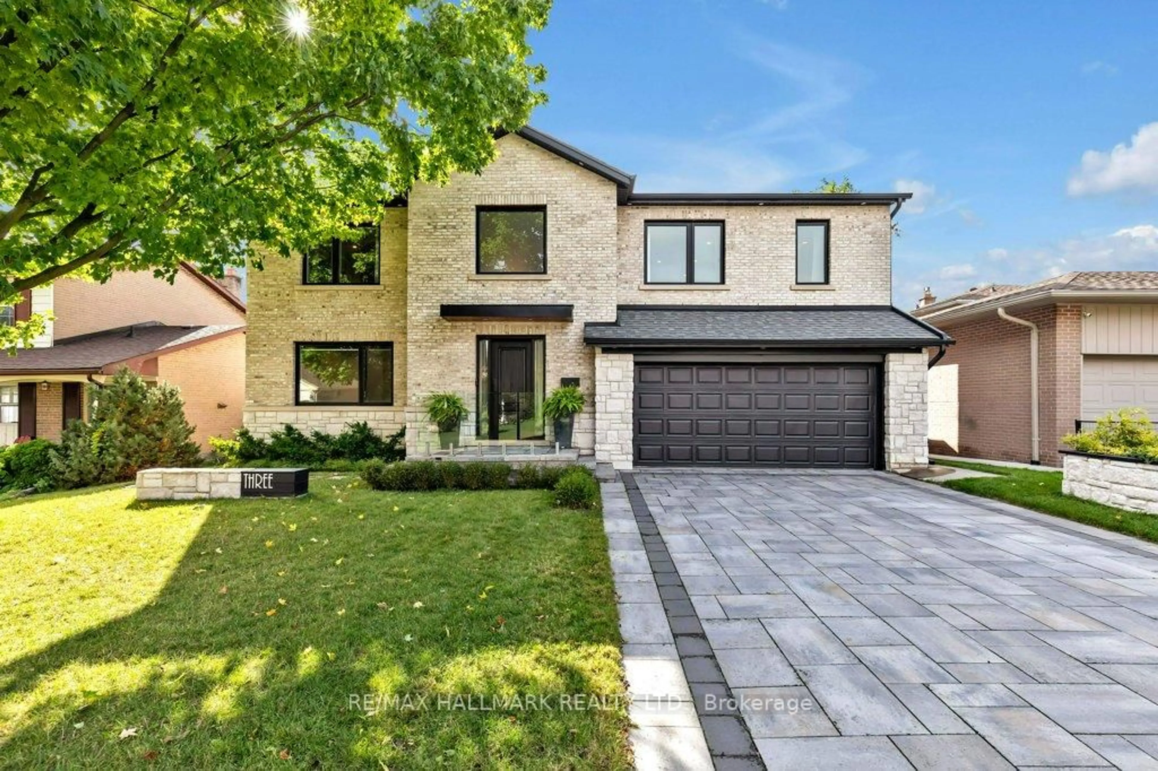 Home with brick exterior material, street for 3 Averdon Cres, Toronto Ontario M3A 1P4