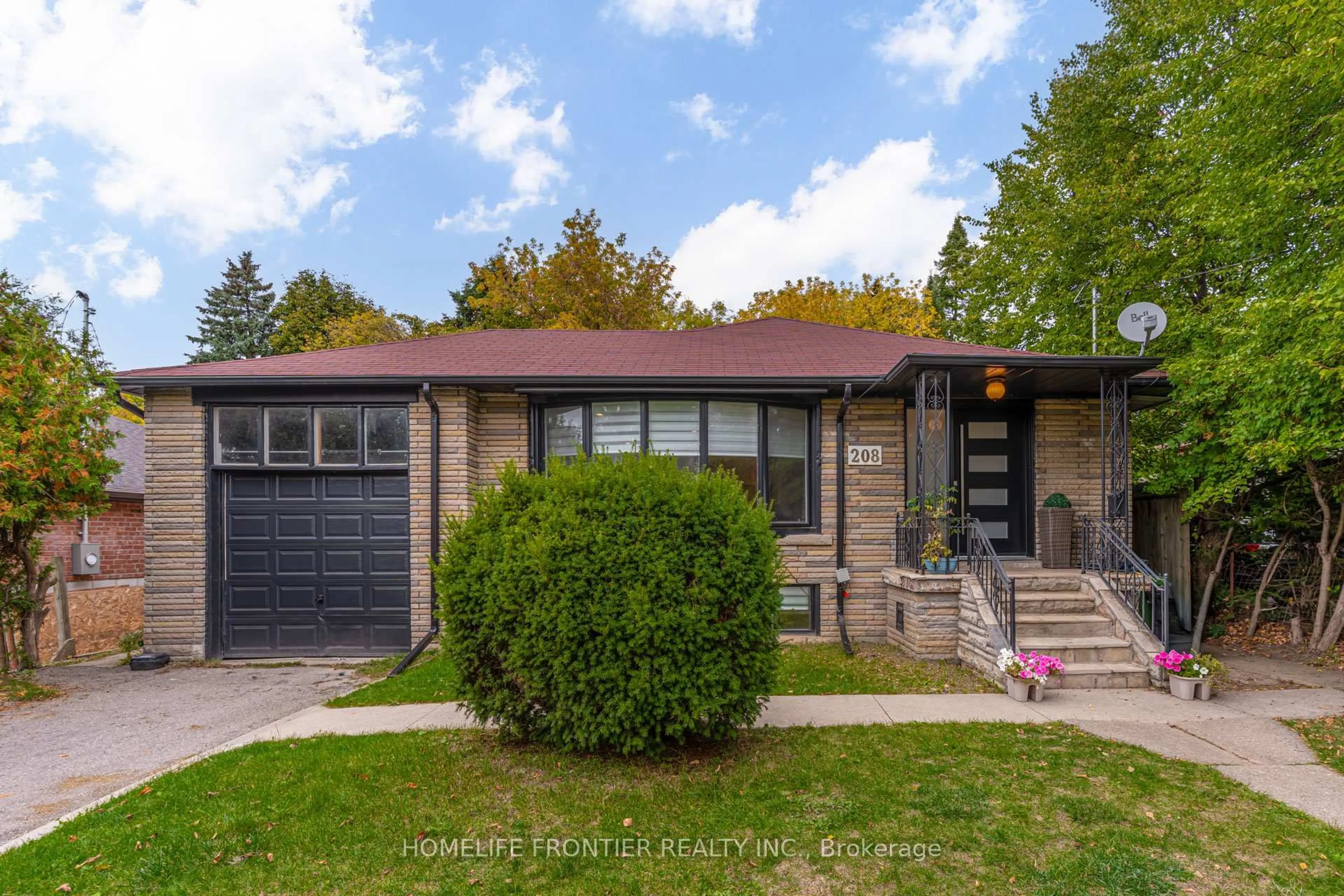 Home with brick exterior material, street for 208 Betty Ann Dr, Toronto Ontario M2R 1A7