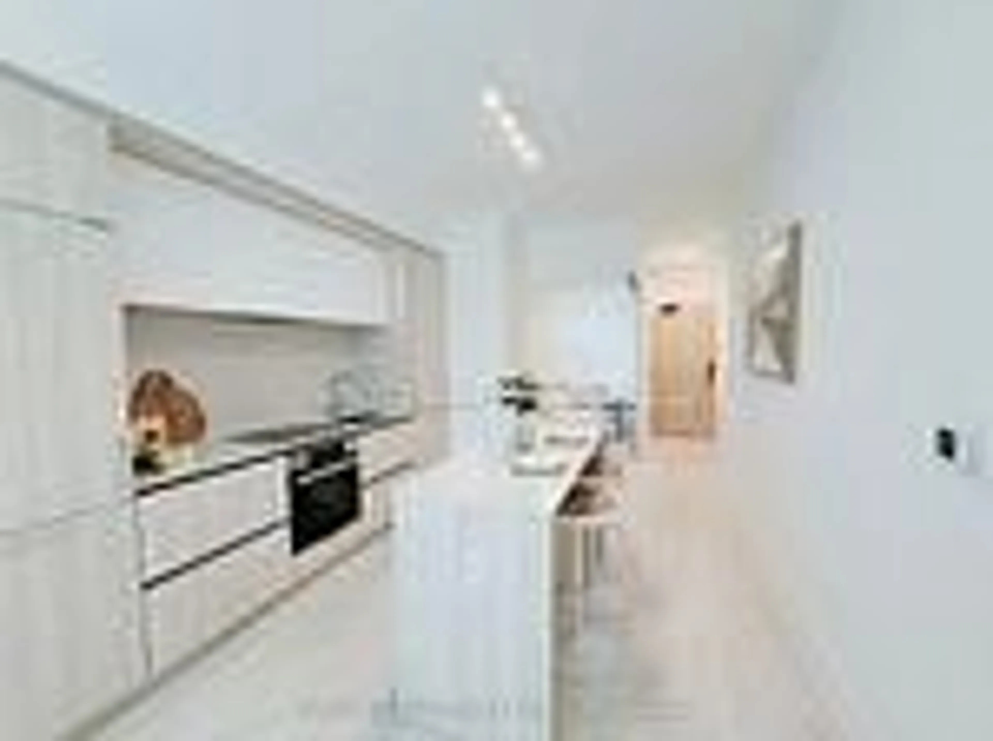 Contemporary kitchen, ceramic/tile floor for 15 Mercer St #806, Toronto Ontario M5V 1H2