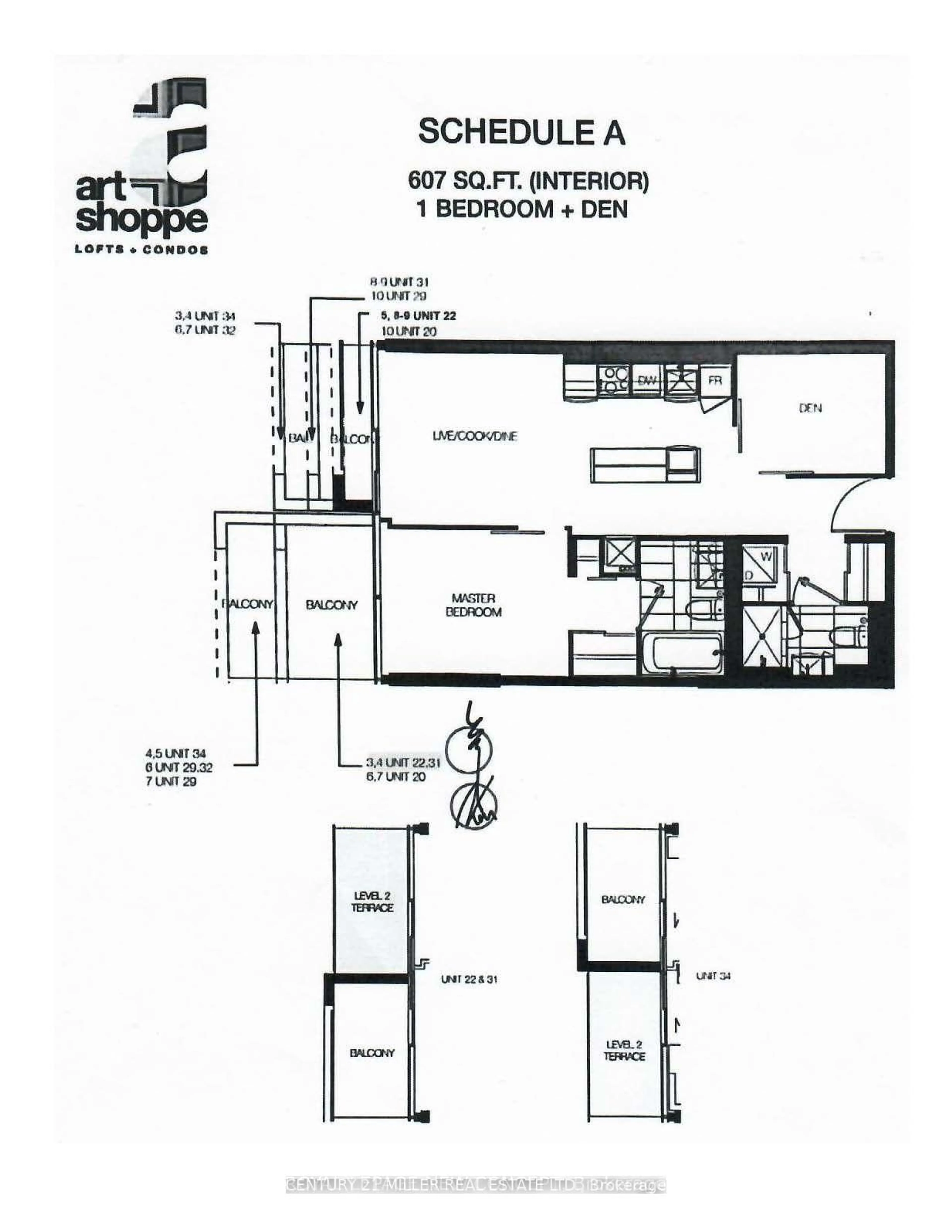 Floor plan for 8 Hillsdale Ave #1120, Toronto Ontario M4S 0B2