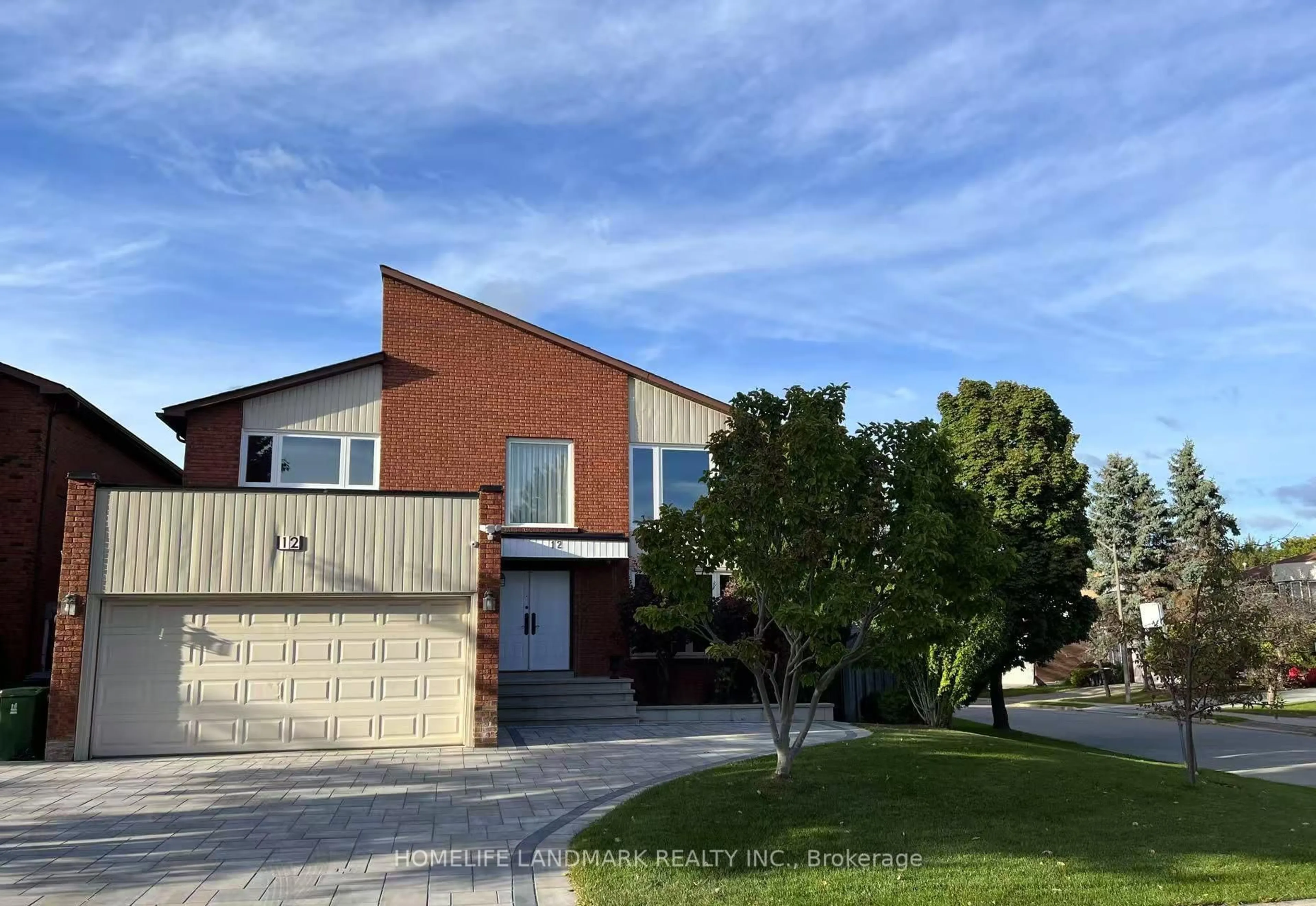 Home with brick exterior material, street for 12 Clarinda Dr, Toronto Ontario M2K 2W7