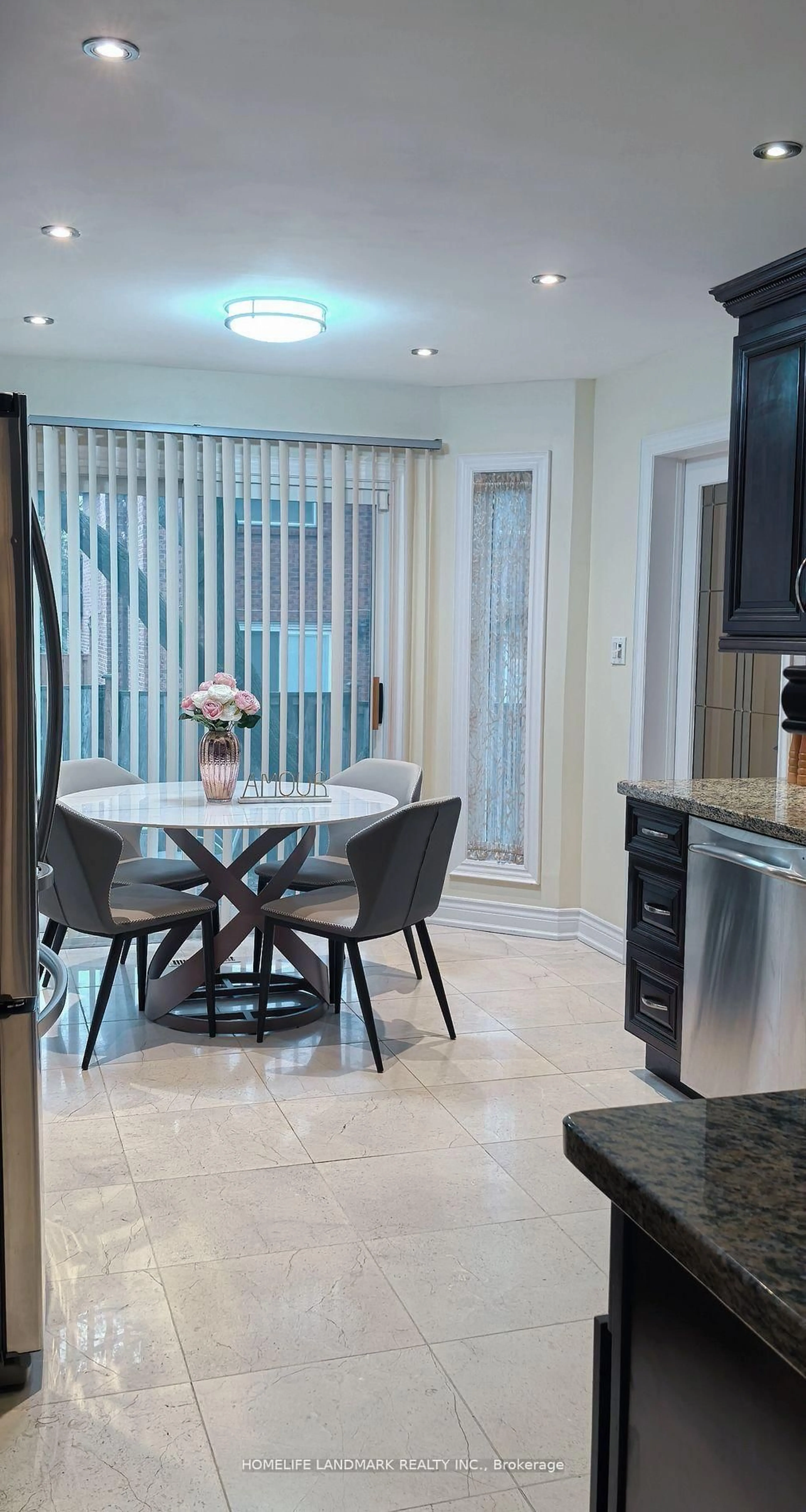 Contemporary kitchen, ceramic/tile floor for 12 Clarinda Dr, Toronto Ontario M2K 2W7