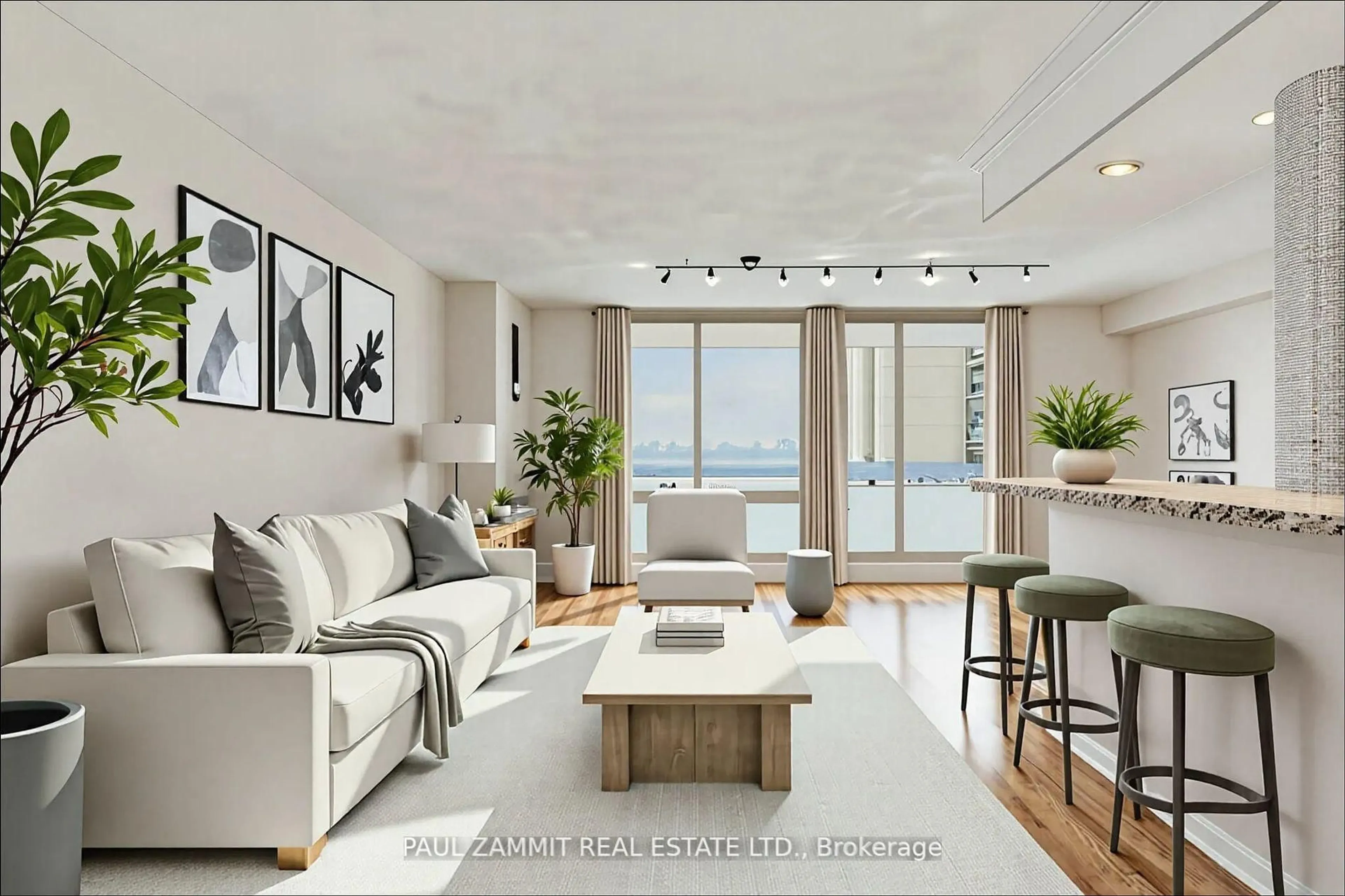 Living room with furniture, unknown for 350 Seneca Hill Dr #1005, Toronto Ontario M2J 4S7