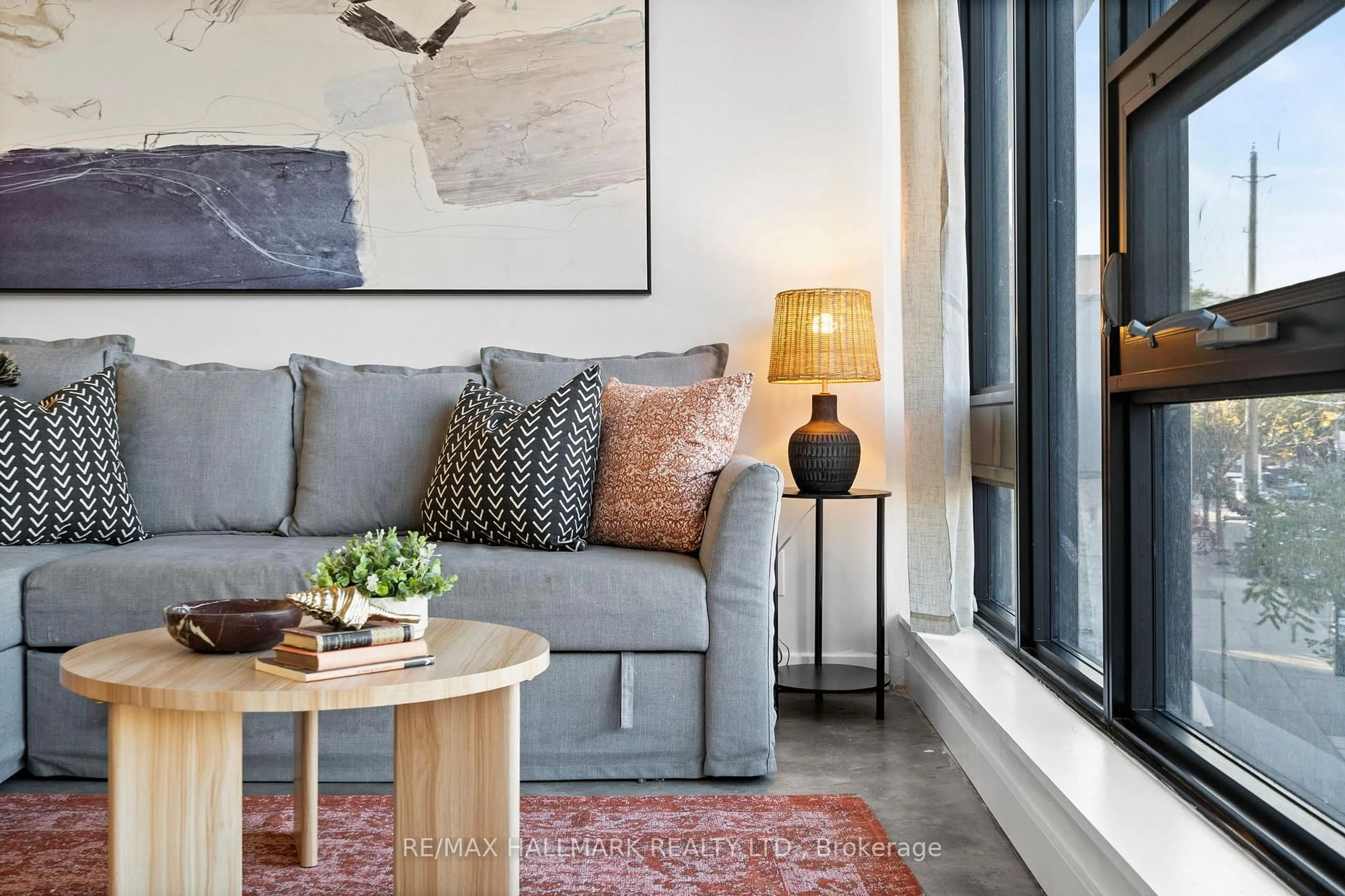 Living room with furniture, unknown for 1239 Dundas St #207, Toronto Ontario M6J 1X6