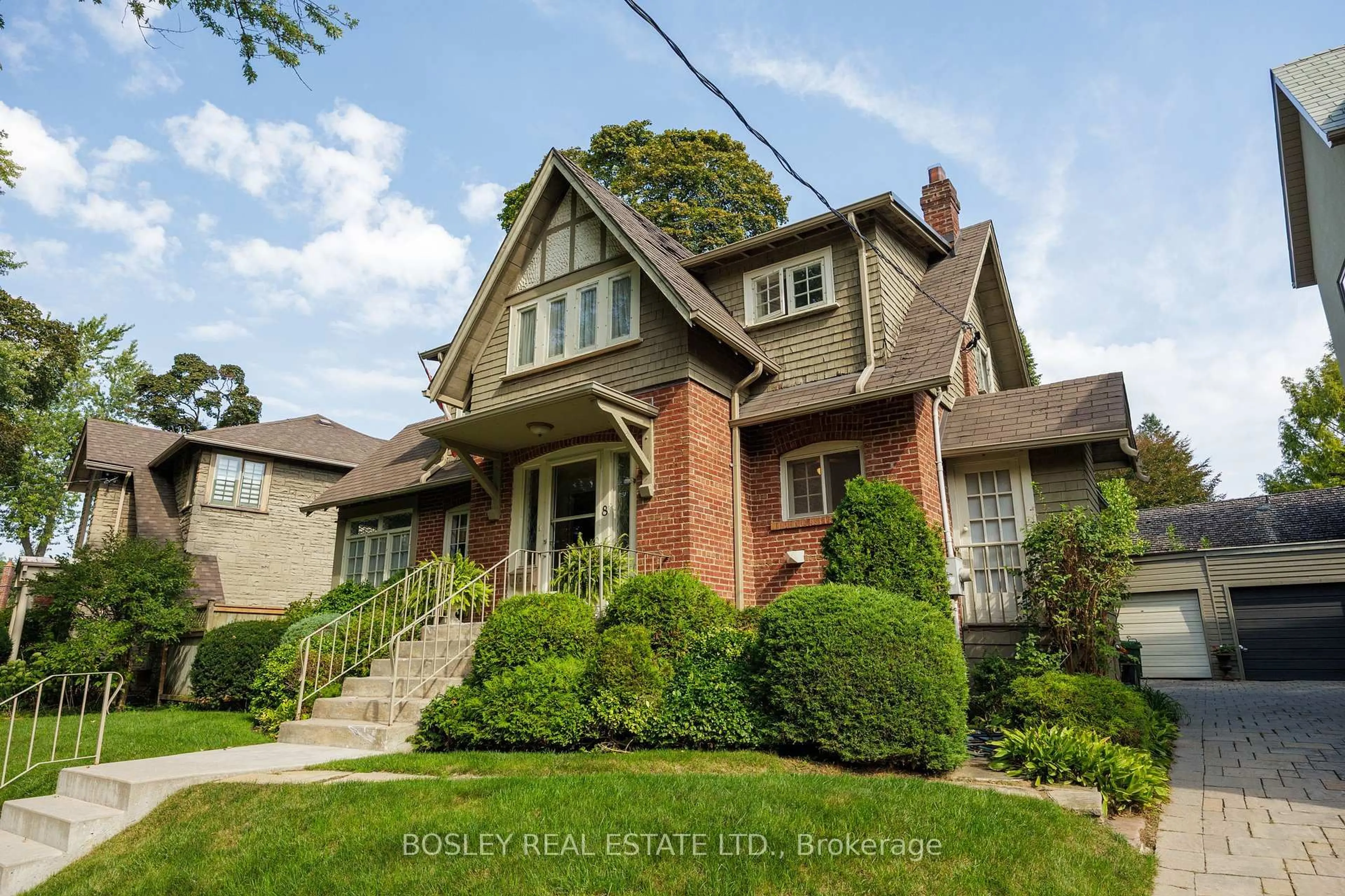 Home with brick exterior material, street for 8 Dawlish Ave, Toronto Ontario M4N 1H1