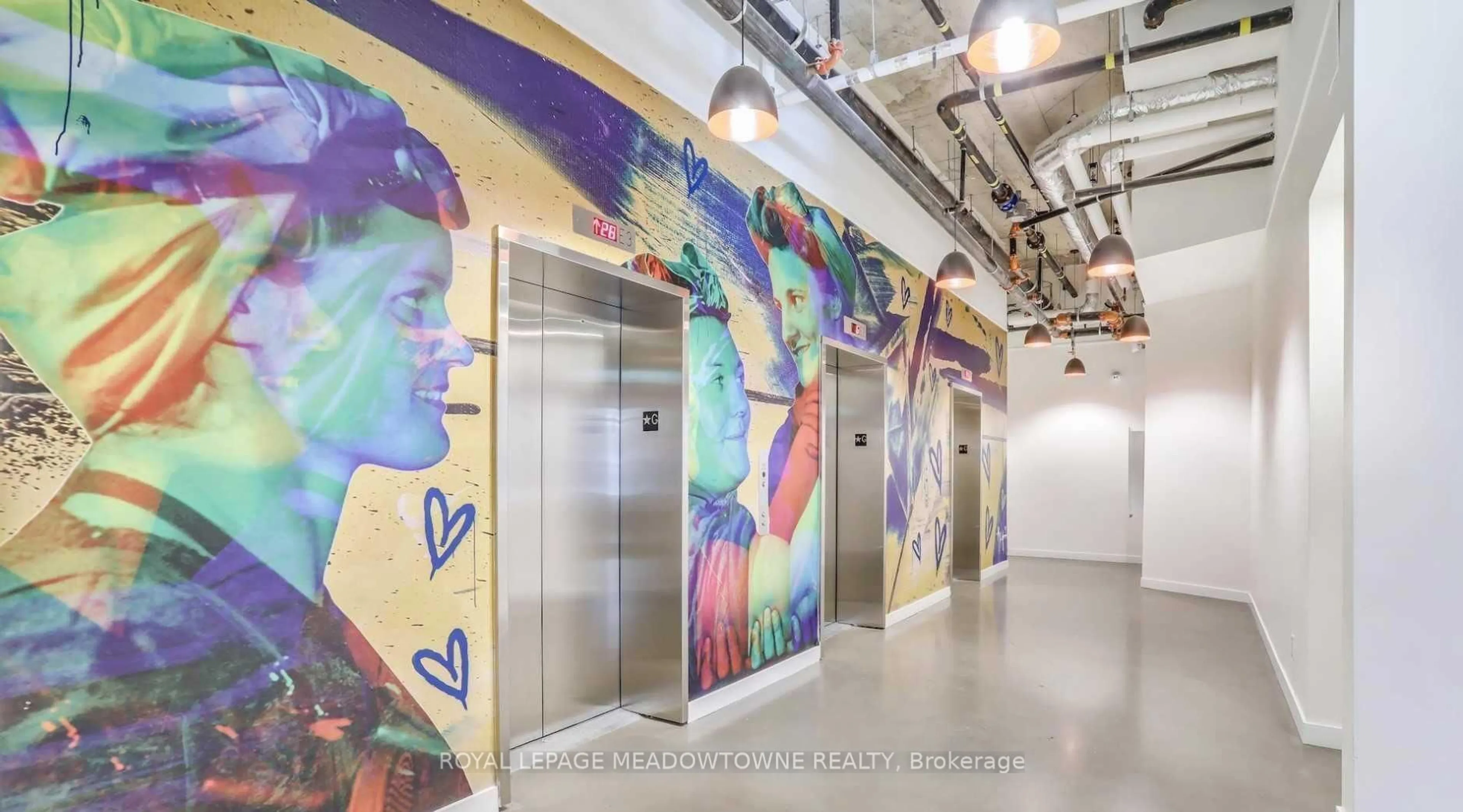 Indoor foyer for 135 East Liberty St #2310, Toronto Ontario M6K 0G7