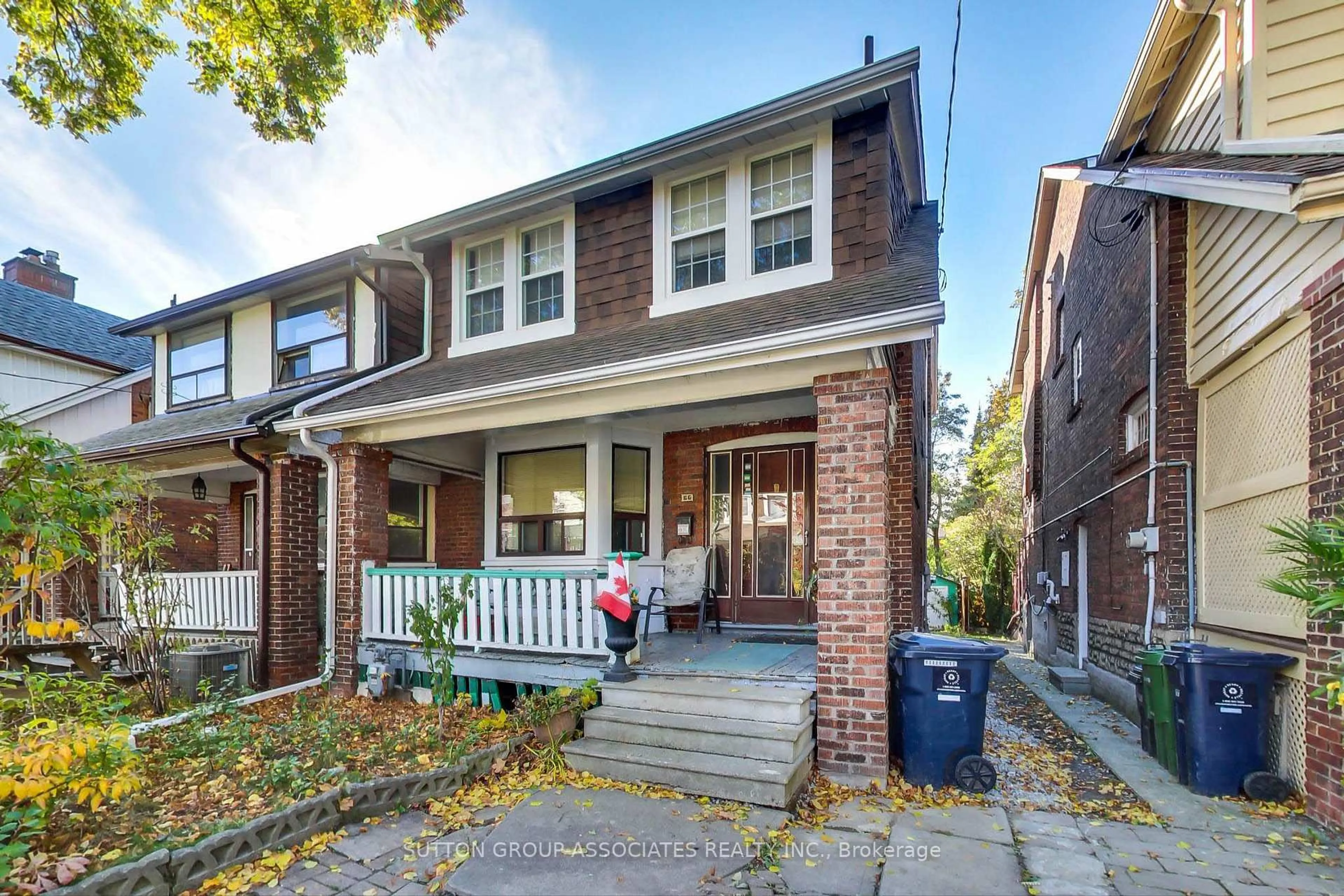 Home with brick exterior material, street for 66 Appleton Ave, Toronto Ontario M6E 3A5