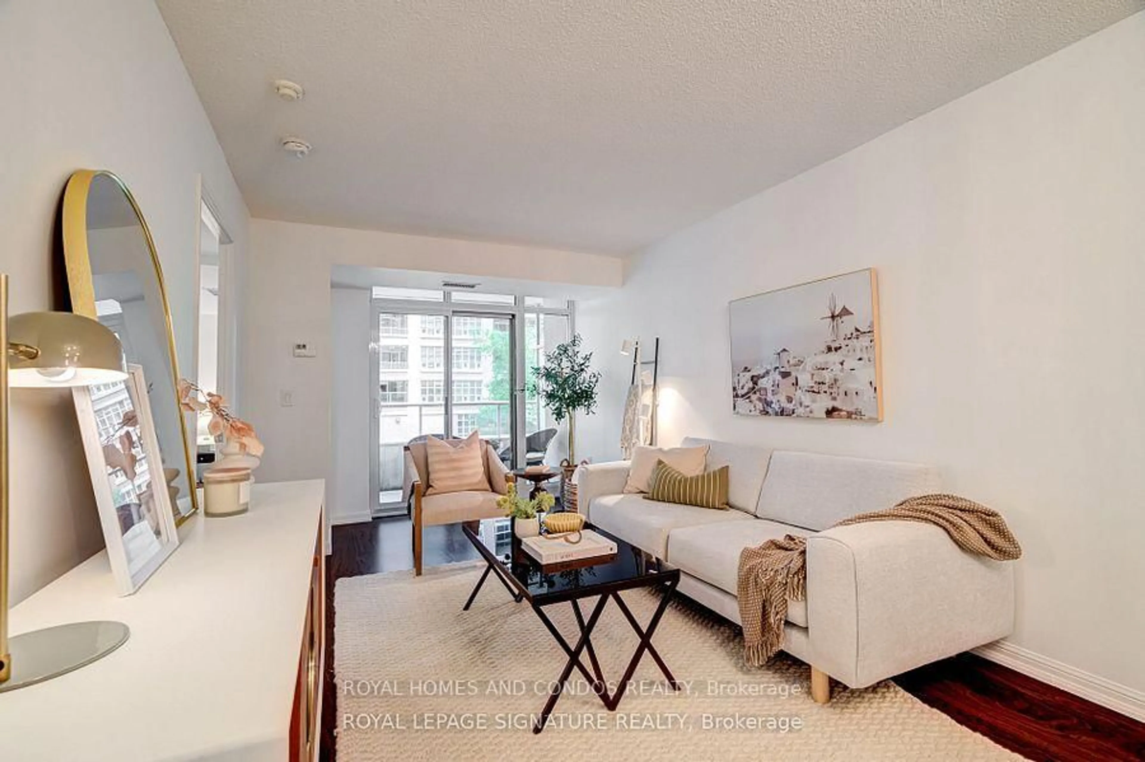 Living room with furniture, unknown for 85 East Liberty St #713, Toronto Ontario M6K 3R4