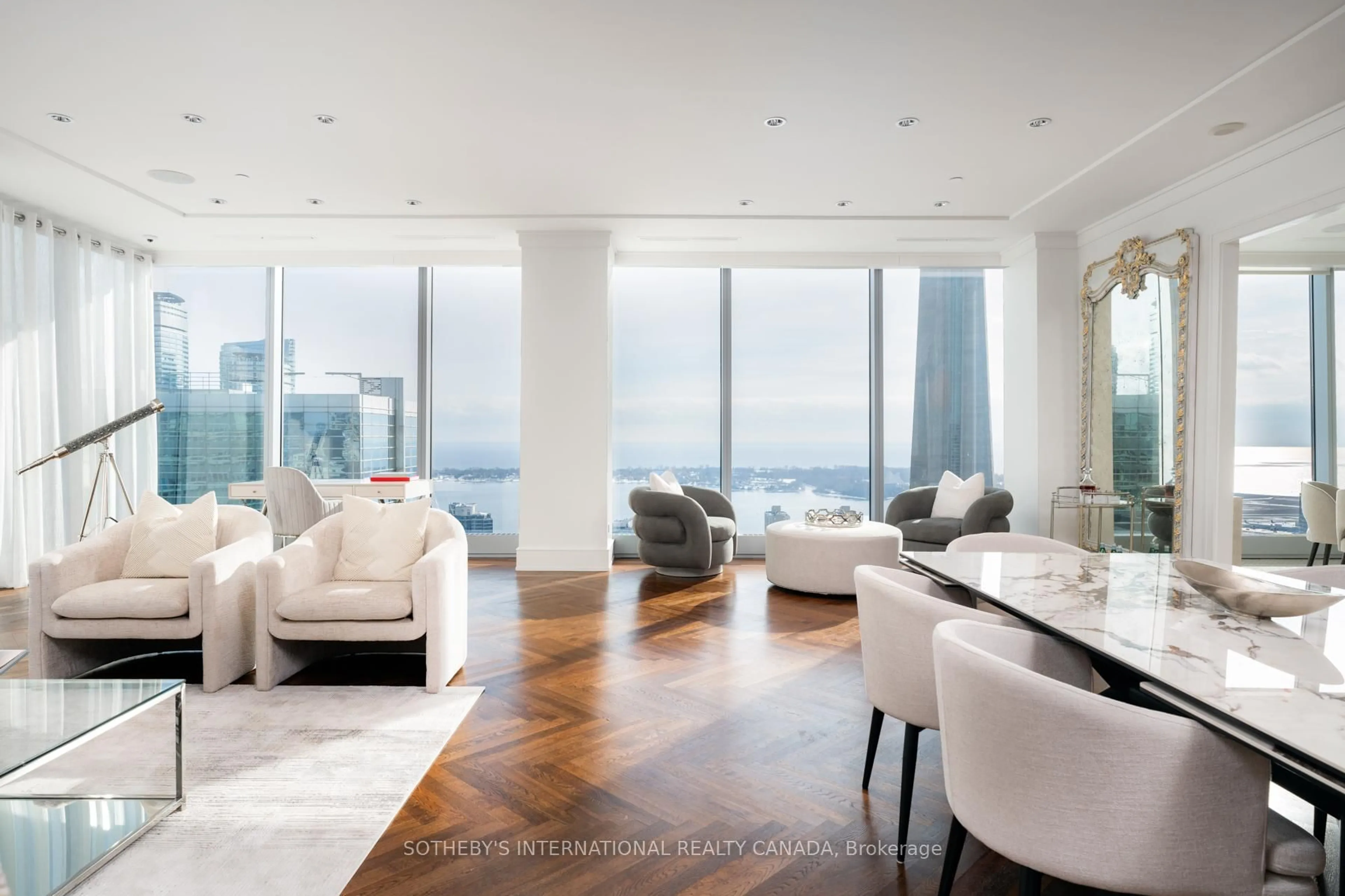 Living room with furniture, unknown for 183 Wellington St #4104, Toronto Ontario M5V 0A1