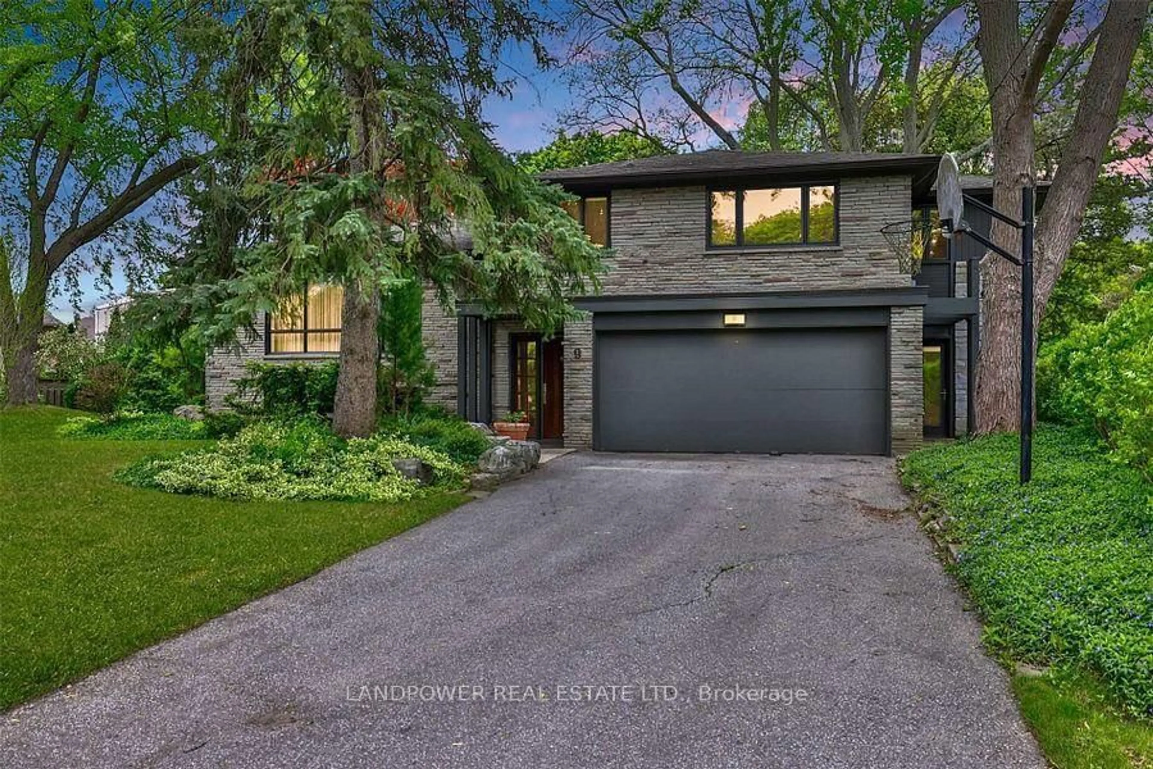 Home with brick exterior material, street for 9 Alderdale Crt, Toronto Ontario M3B 2H8