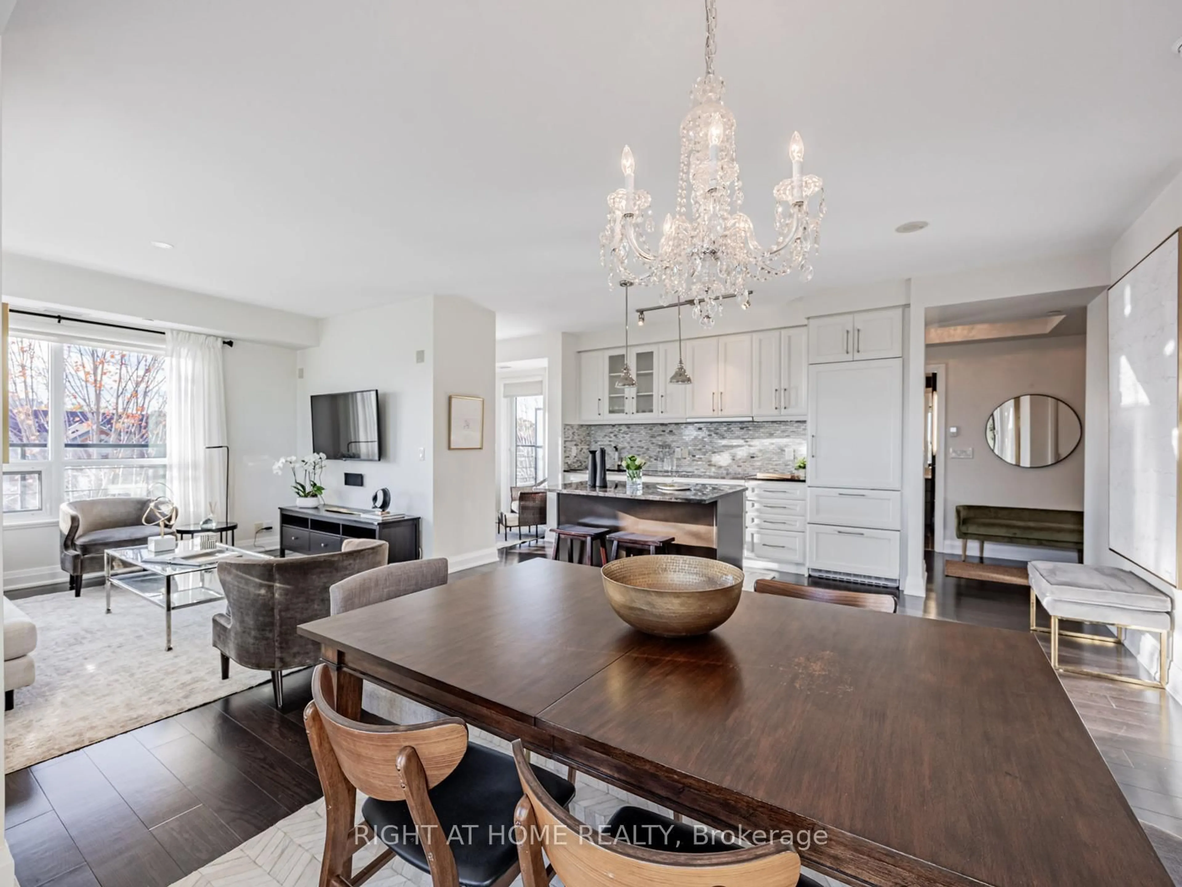 Open concept kitchen, unknown for 21 Clairtrell Rd #405, Toronto Ontario M2N 0G8