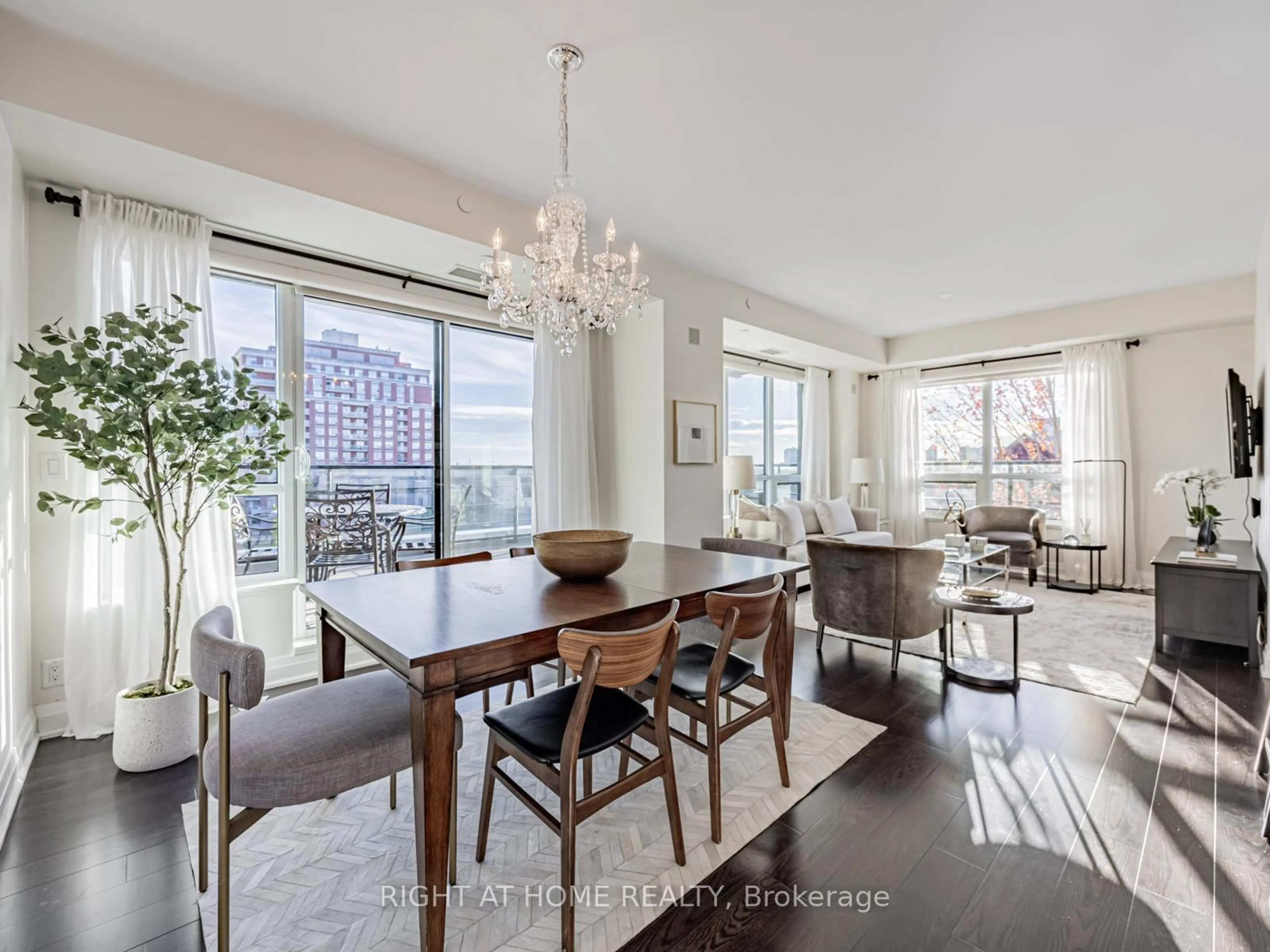 Dining room, unknown for 21 Clairtrell Rd #405, Toronto Ontario M2N 0G8