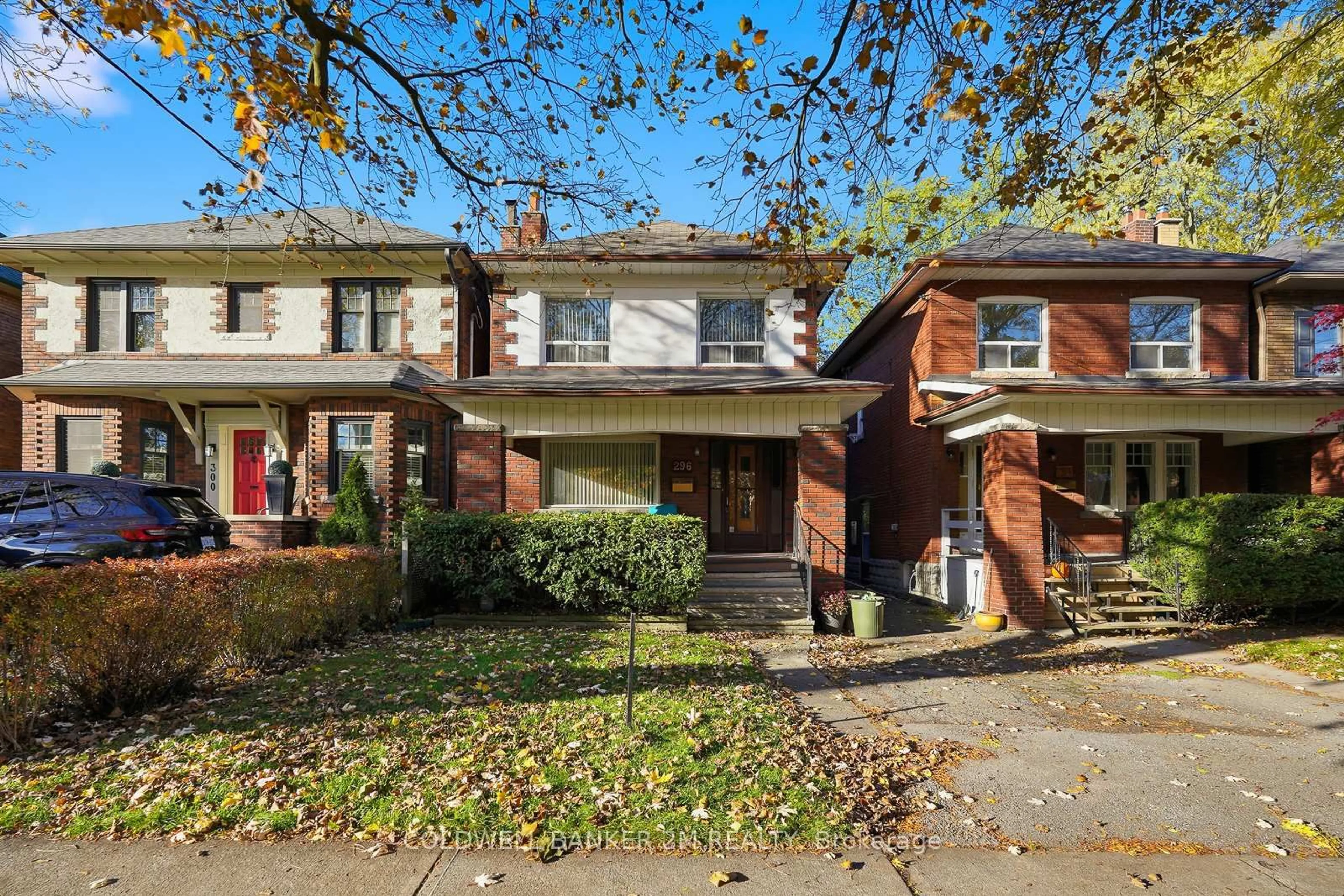 Home with brick exterior material, street for 296 Briar Hill Ave, Toronto Ontario M4R 1J2